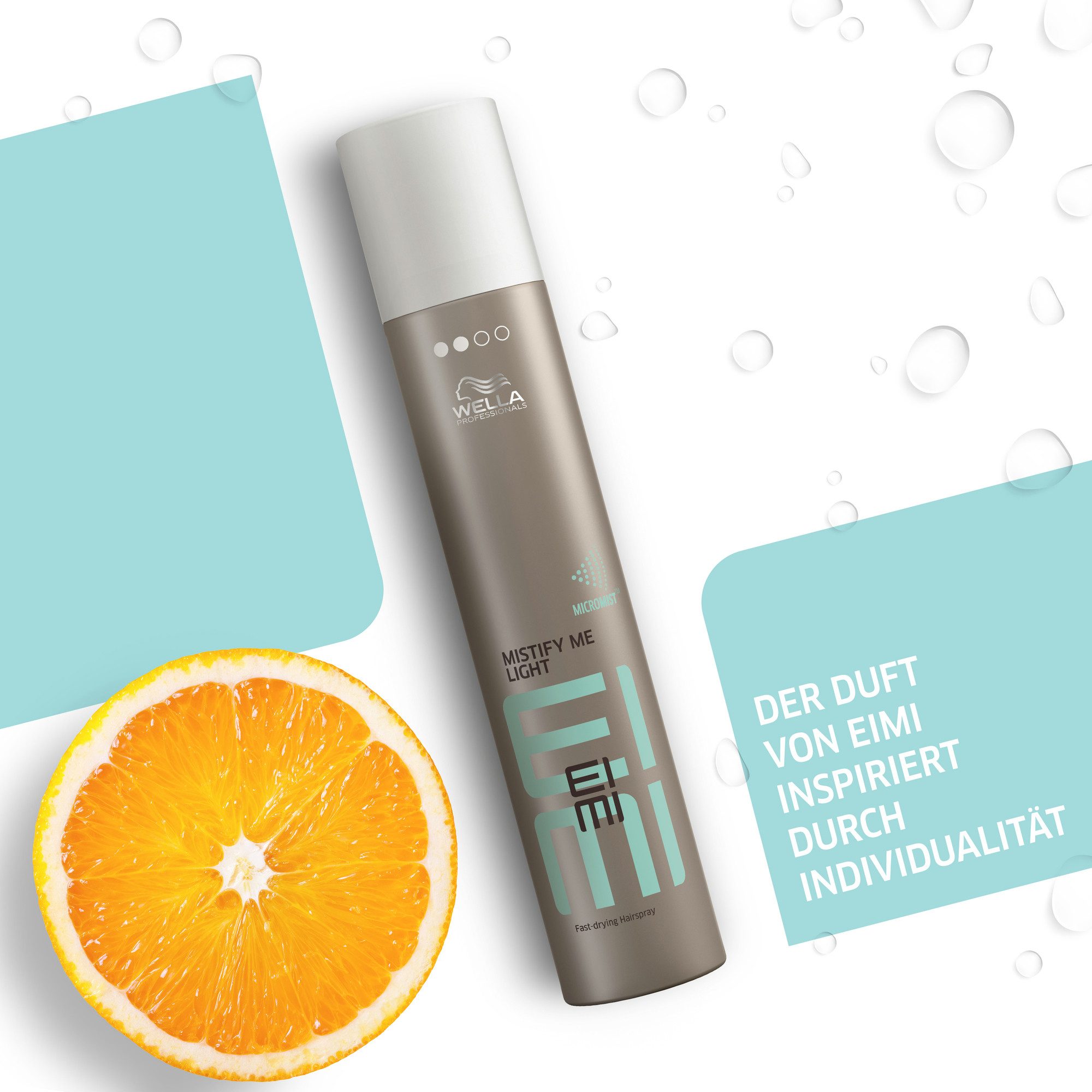 Wella Professionals Haarspray EIMI MISTIFY ME LIGHT, leichte Formel, 24h Halt, feiner Sprühnebel