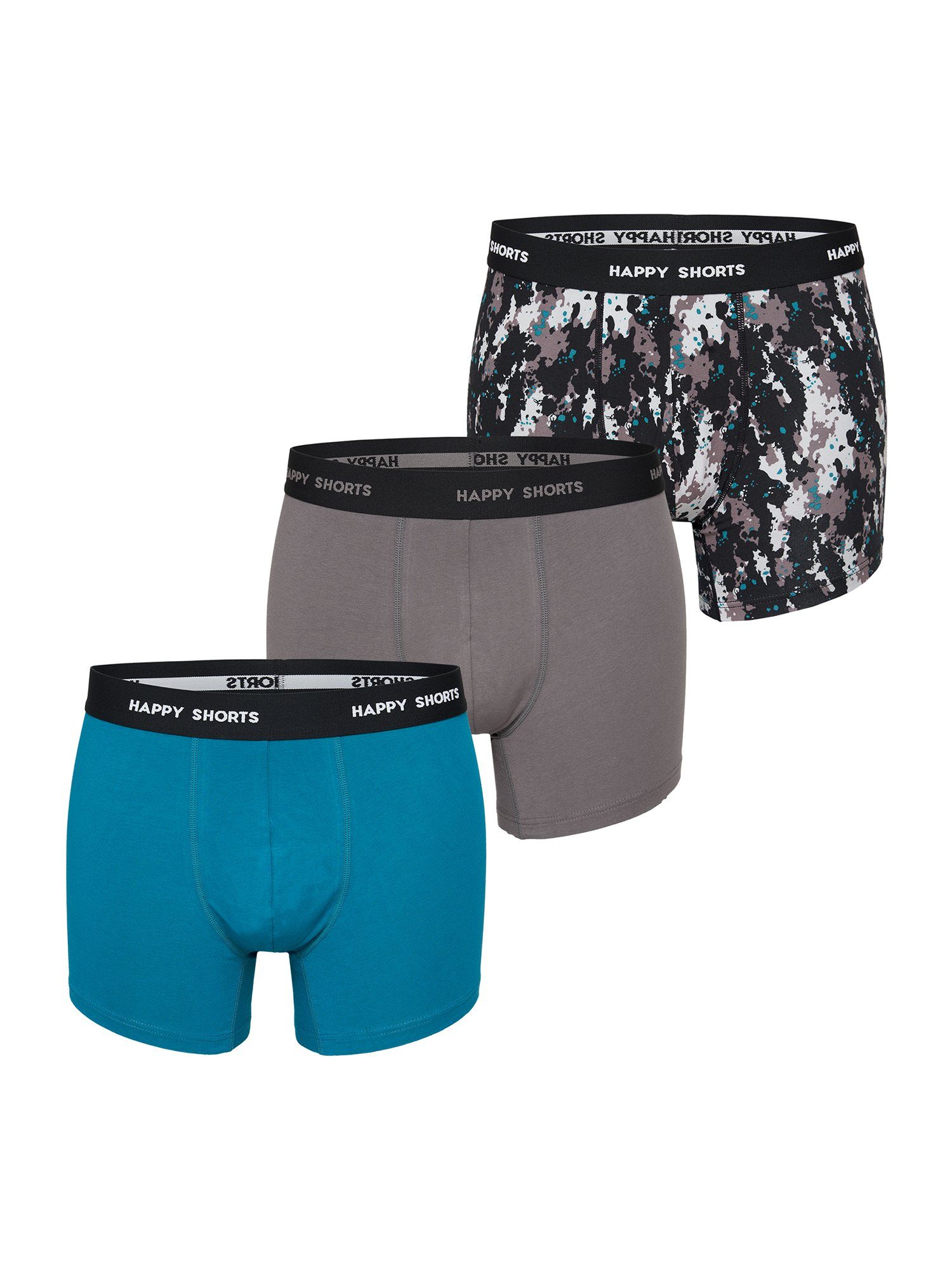 HAPPY SHORTS Retro Pants Jersey (3-St) Retro-Boxer Retro-shorts unterhose günstig online kaufen