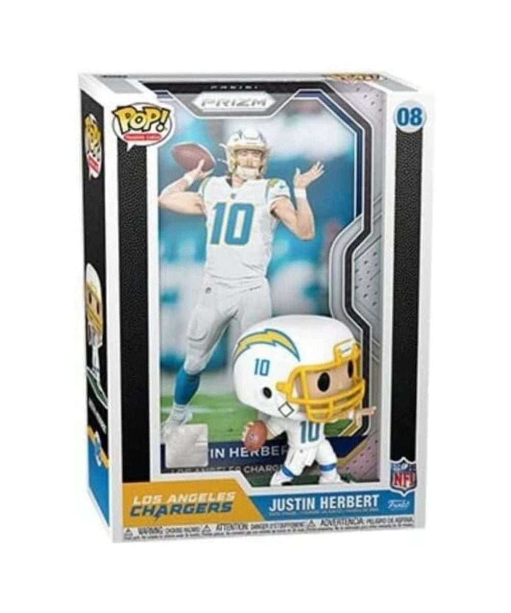 Funko Spielfigur POP! NFL Trading Cards Justin Herbert #08 / Los Angeles Chargers