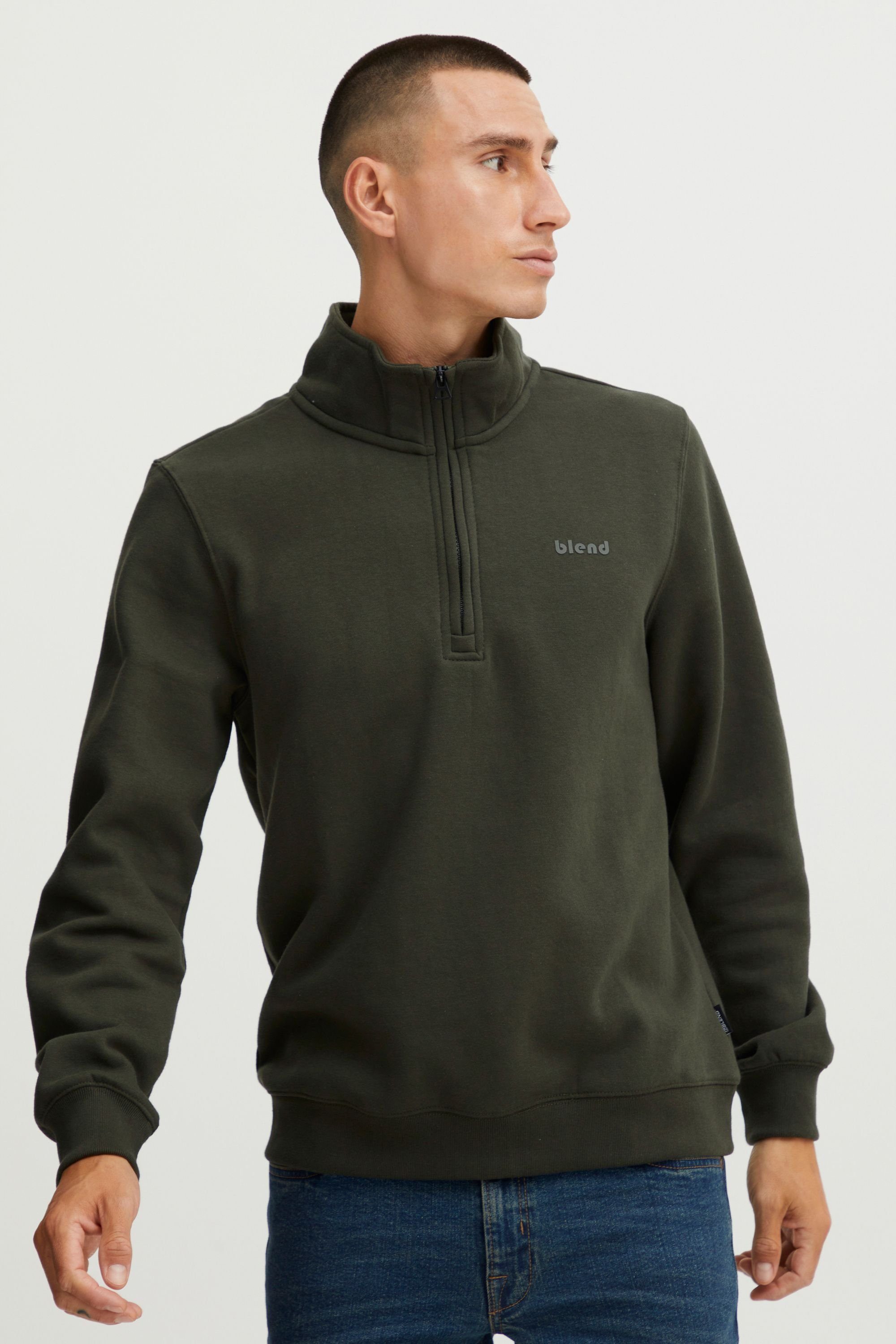 Blend Troyer BHHalfzip Stilvoller Sweat-Troyer mit günstig online kaufen