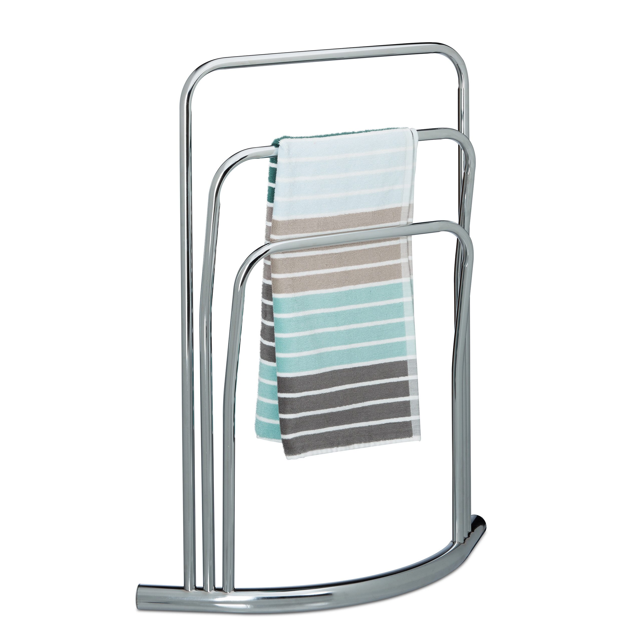 relaxdays Handtuchständer CURVY