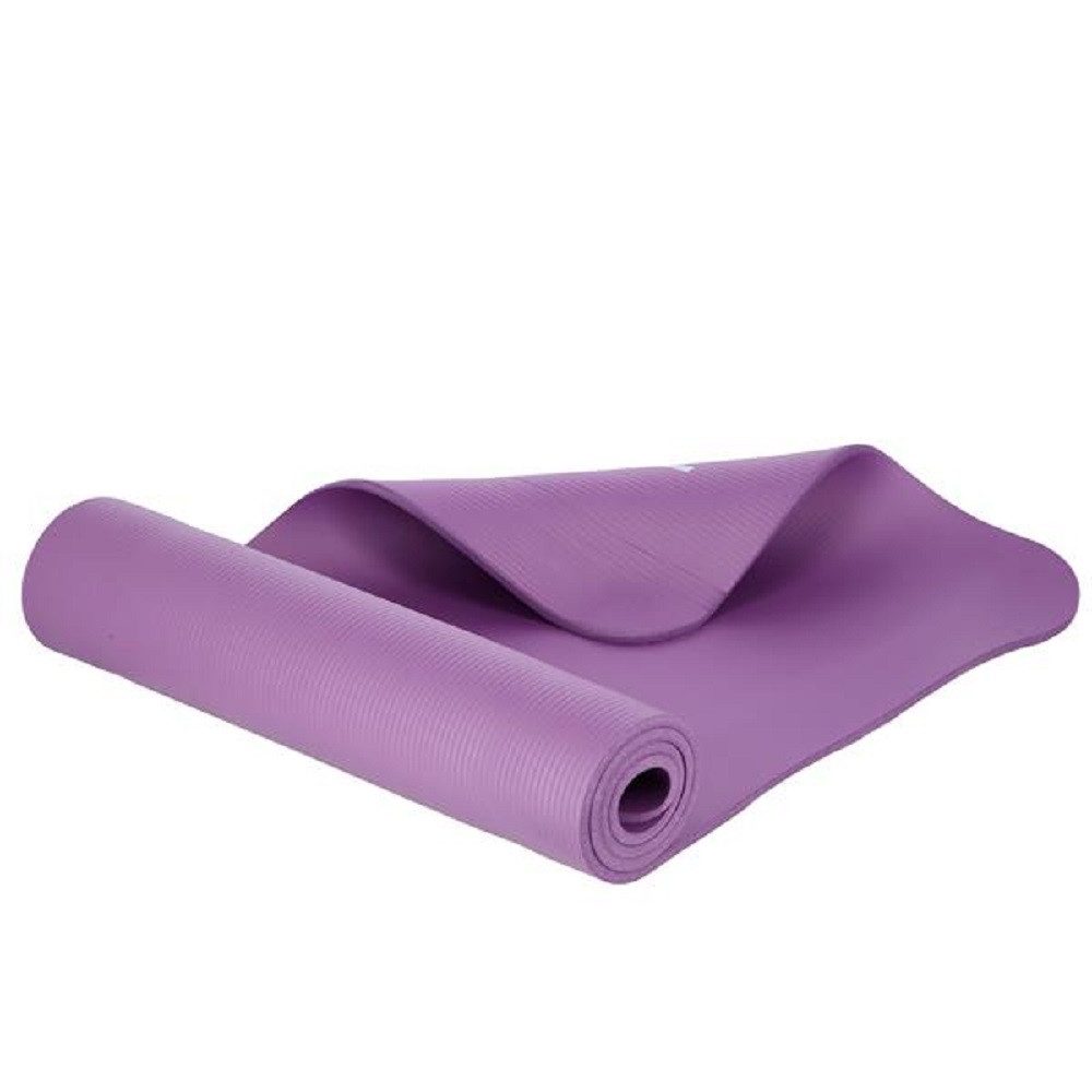 COFI 1453 Yogamatte Gymnastikmatte Bodenmatte Yogamatte Pilates Fitness 183x61x1cm lila