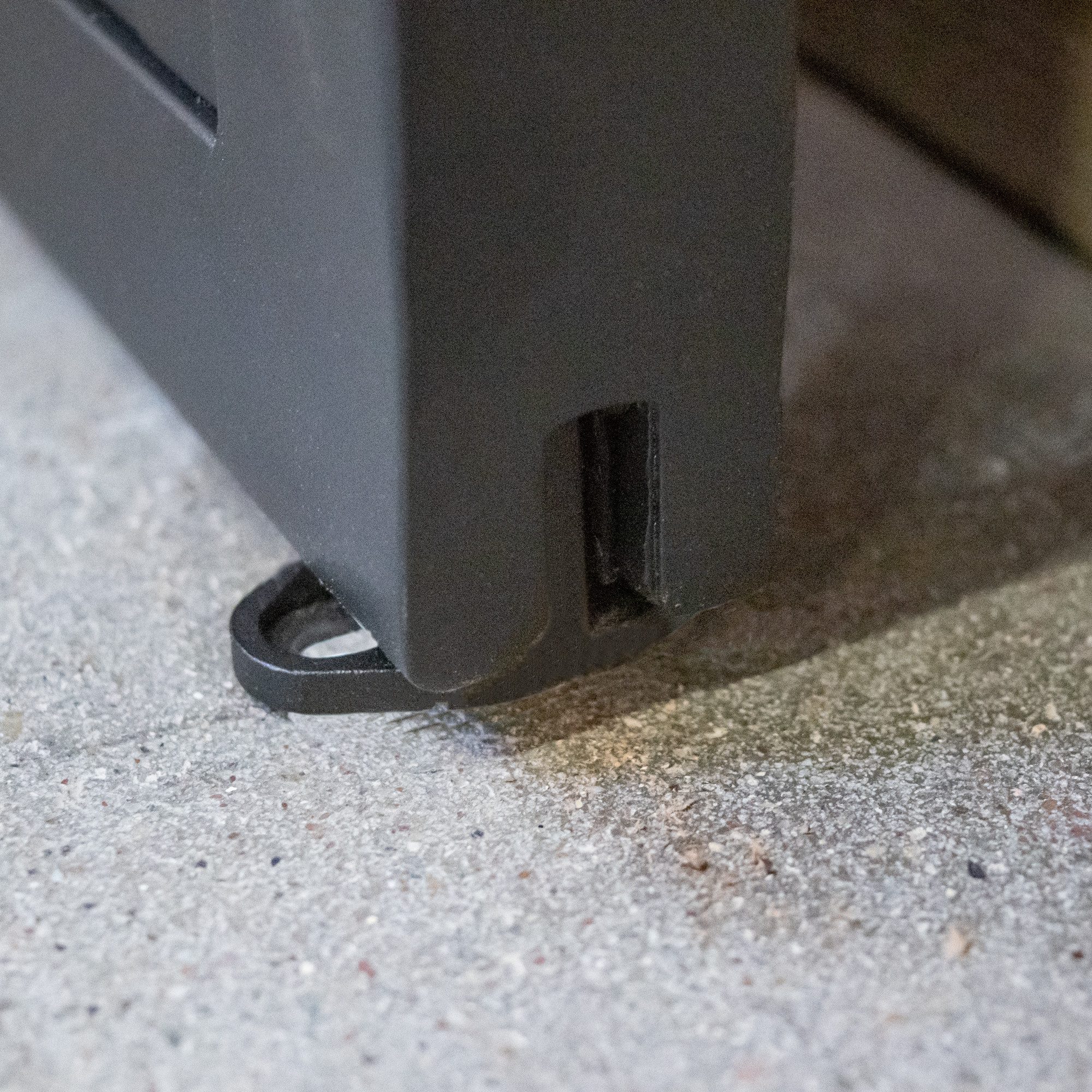 inova wohnen Glasschiebetür Stahltür schwarz Klarglas, Komplett Set offene Laufschiene Softclose Loftstyle – Bild 4 von 5