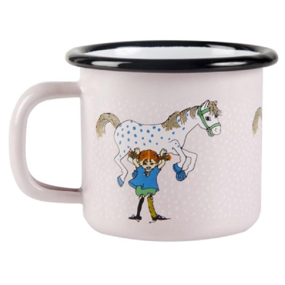 Muurla Kindergeschirr-Set Tasse Pippi Langstrumpf Pippi and the Horse (150 ml)