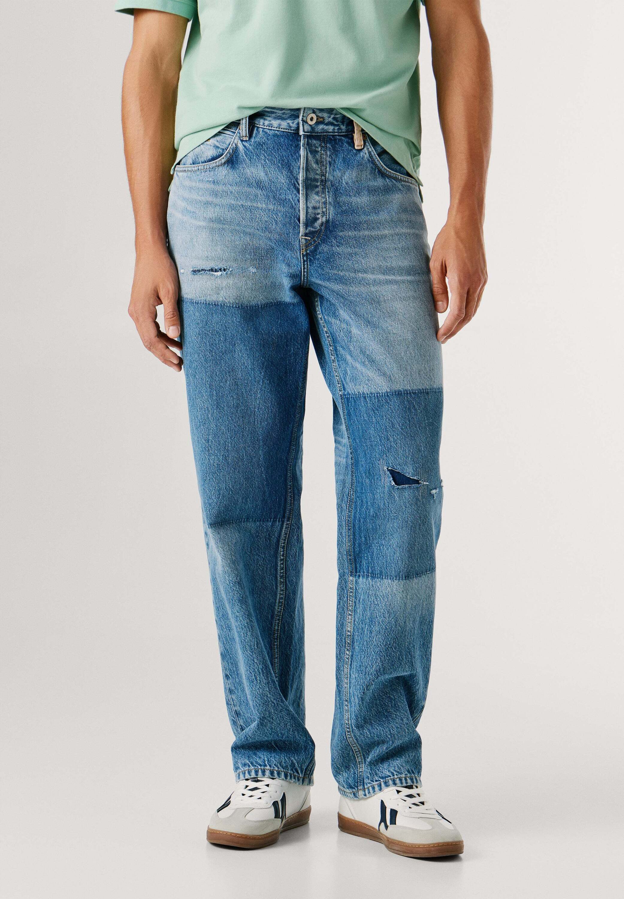 Pepe Jeans Relax-fit-Jeans relaxed fit jeans LOOSE TAPERED JEANS HELIX CONTRAST