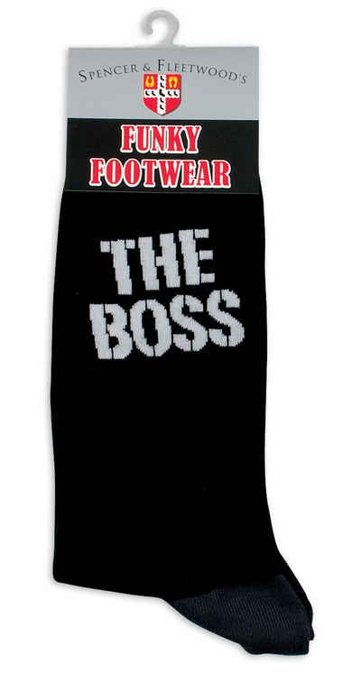 Close Up T-Shirt The Boss Socken Funky Footwear