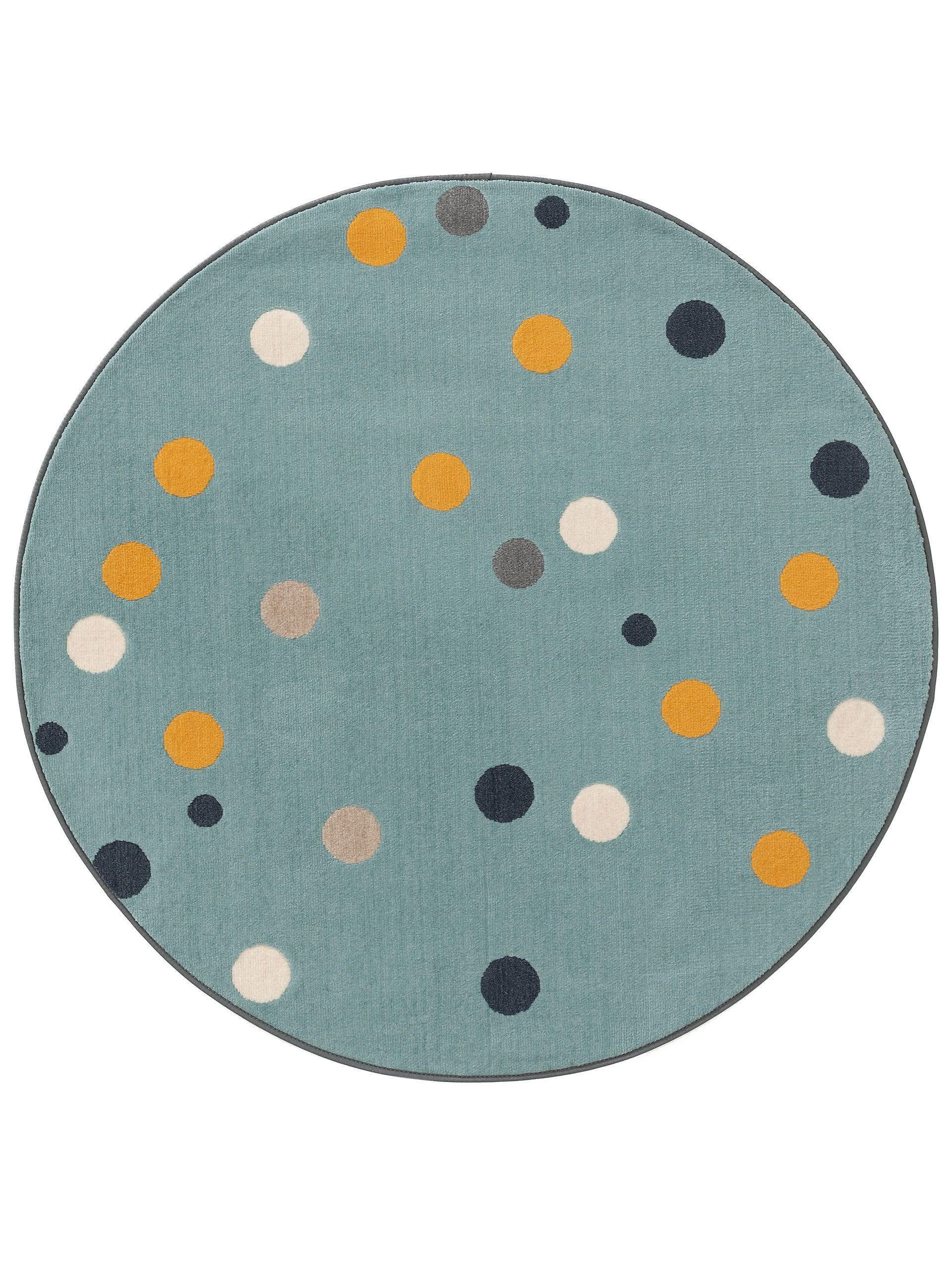 benuta Kinderteppich Juno, rund, Höhe: 6 mm, Kunstfaser, Berber, Ethno-Styl günstig online kaufen
