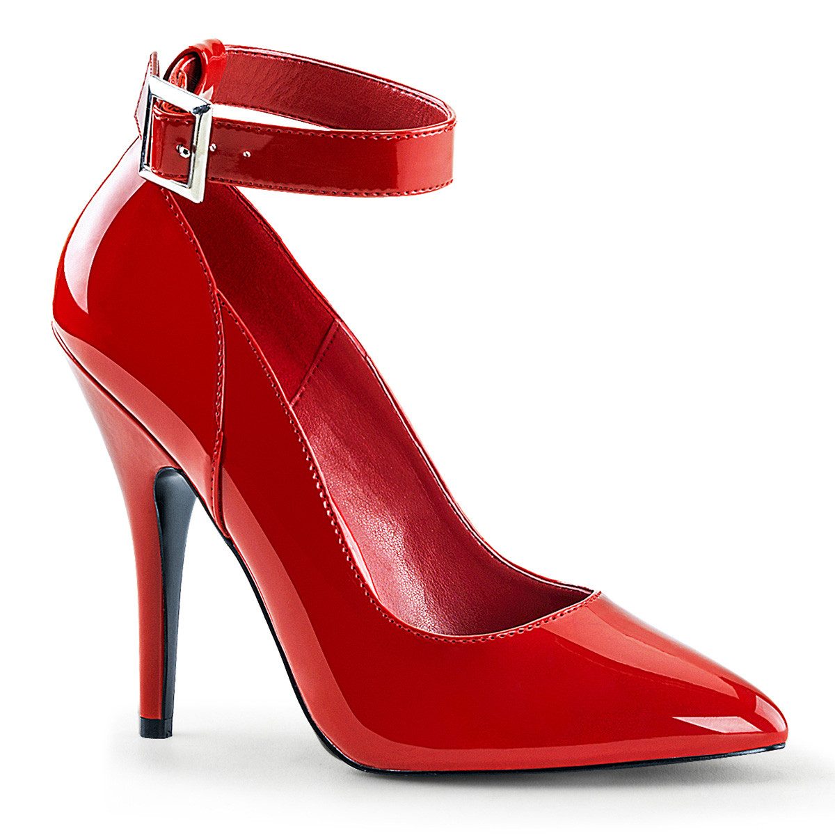 Sale SEDUCE-431 Pleaser Stilettoabsatz High-Heels Fesselriemchen Pumps High-Heel-Stiefel