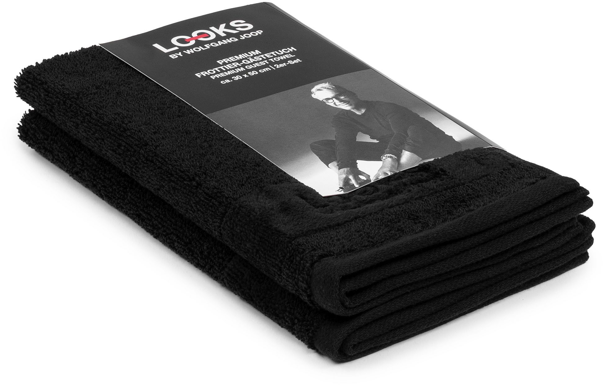 LOOKS by Wolfgang Joop Gästehandtücher LOOKS, Frottier (2-St), mit Logobest günstig online kaufen