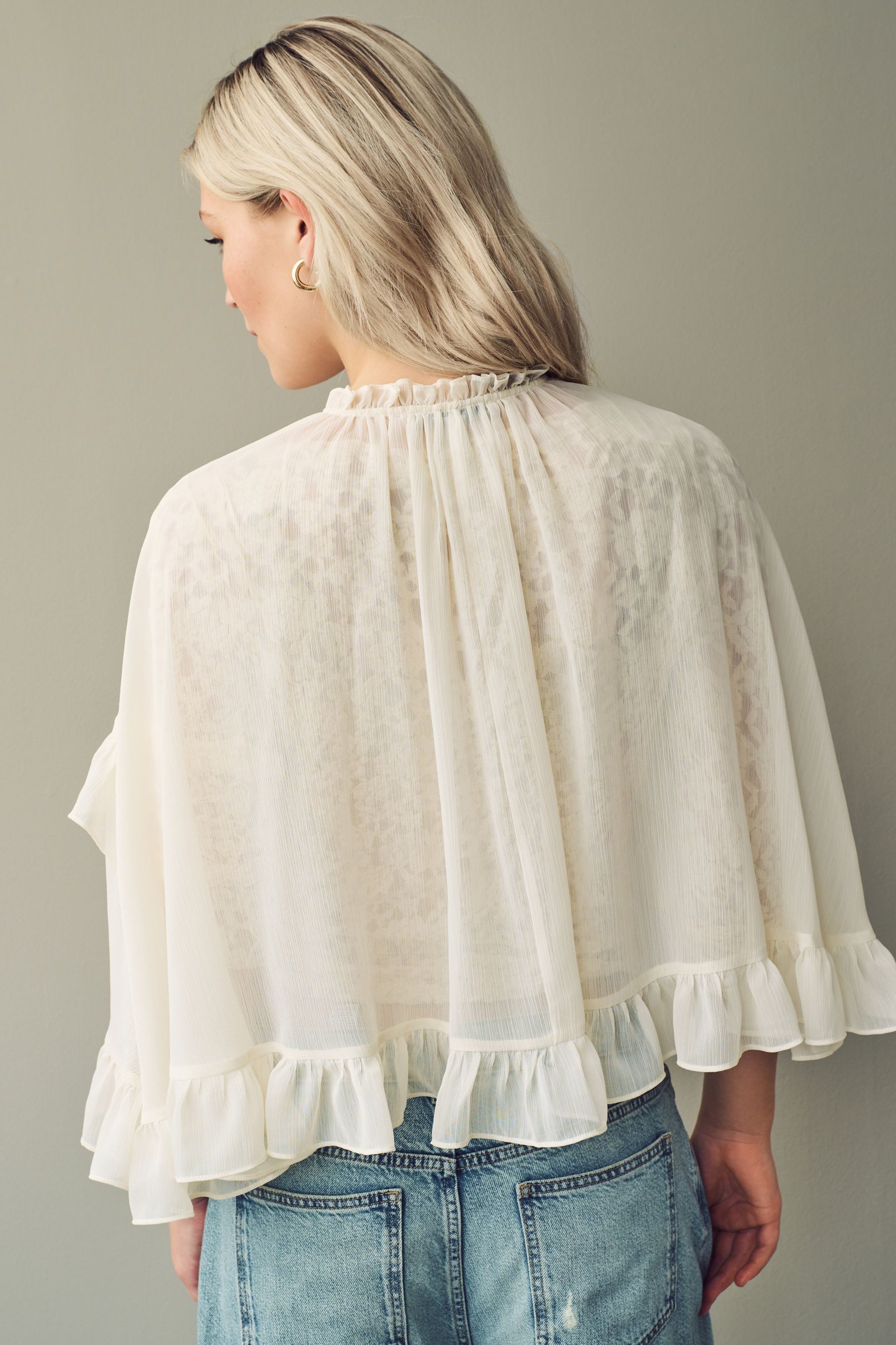 Next Cape Cape-Cover-up mit Raffung (1-St) günstig online kaufen