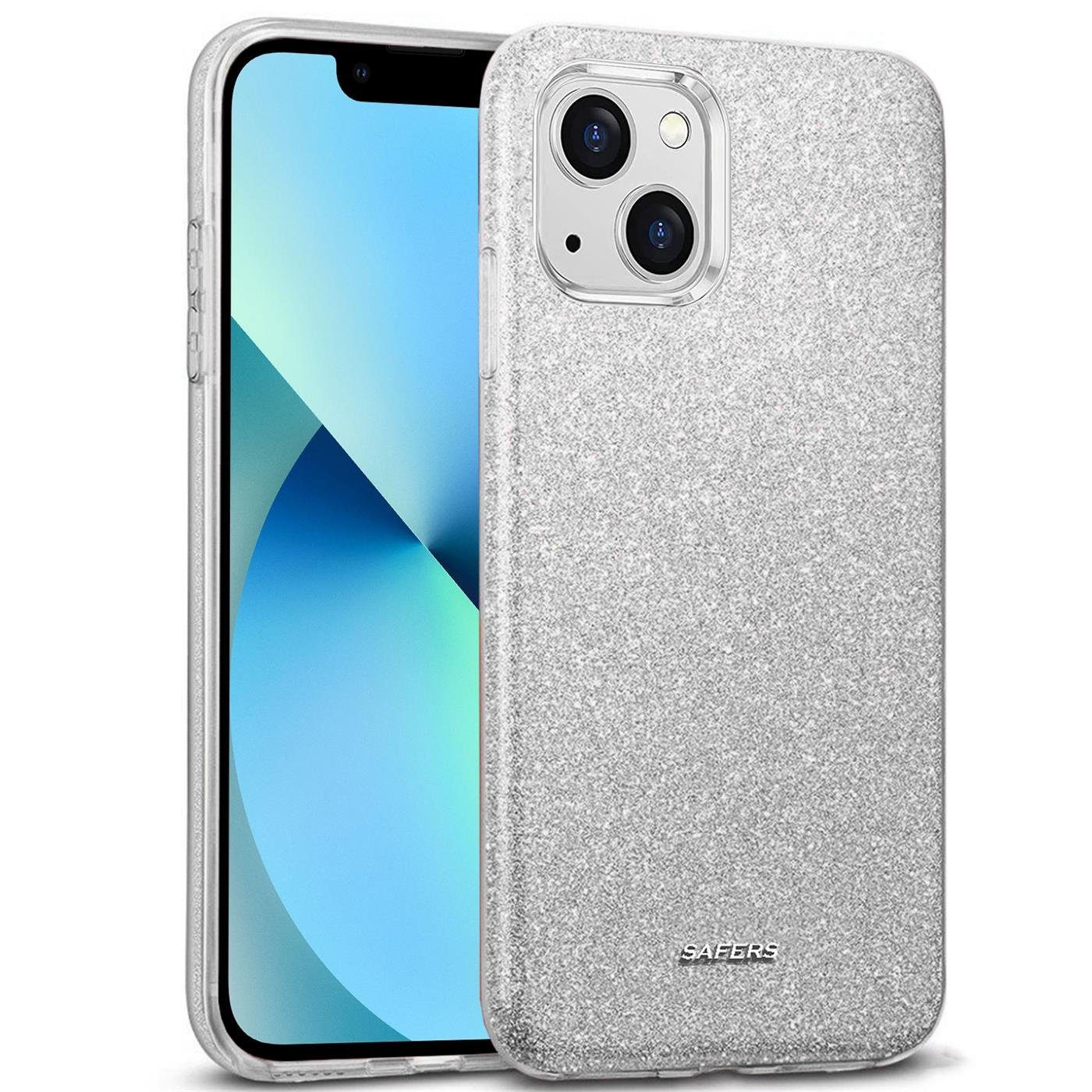 CoolGadget Handyhülle Glitzer Glamour Hülle für Apple iPhone 13 6,1 Zoll, Slim Case mit Glossy Effect Schutzhülle für iPhone 13 Hülle