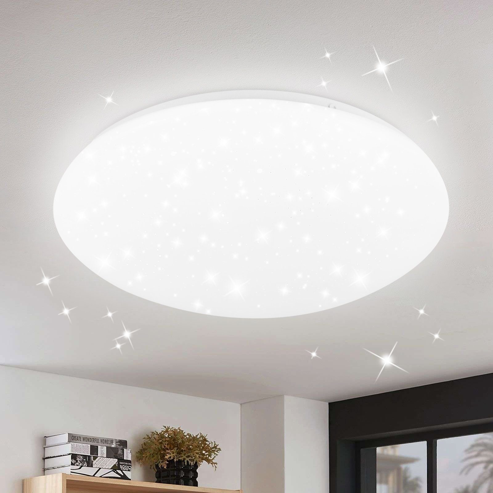 Nettlife LED Deckenleuchte Sternenhimmel Kinderzimmer 18W günstig online kaufen