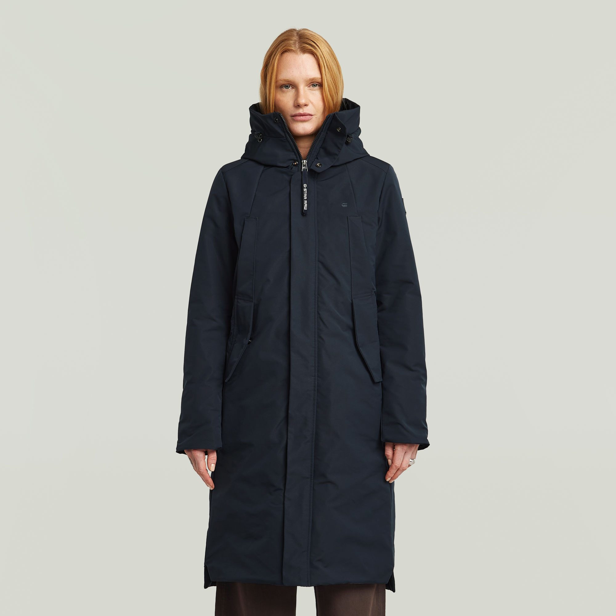 G-STAR Langjacke Vodan 2.0 Long Jacket in der Taille verstellbar
