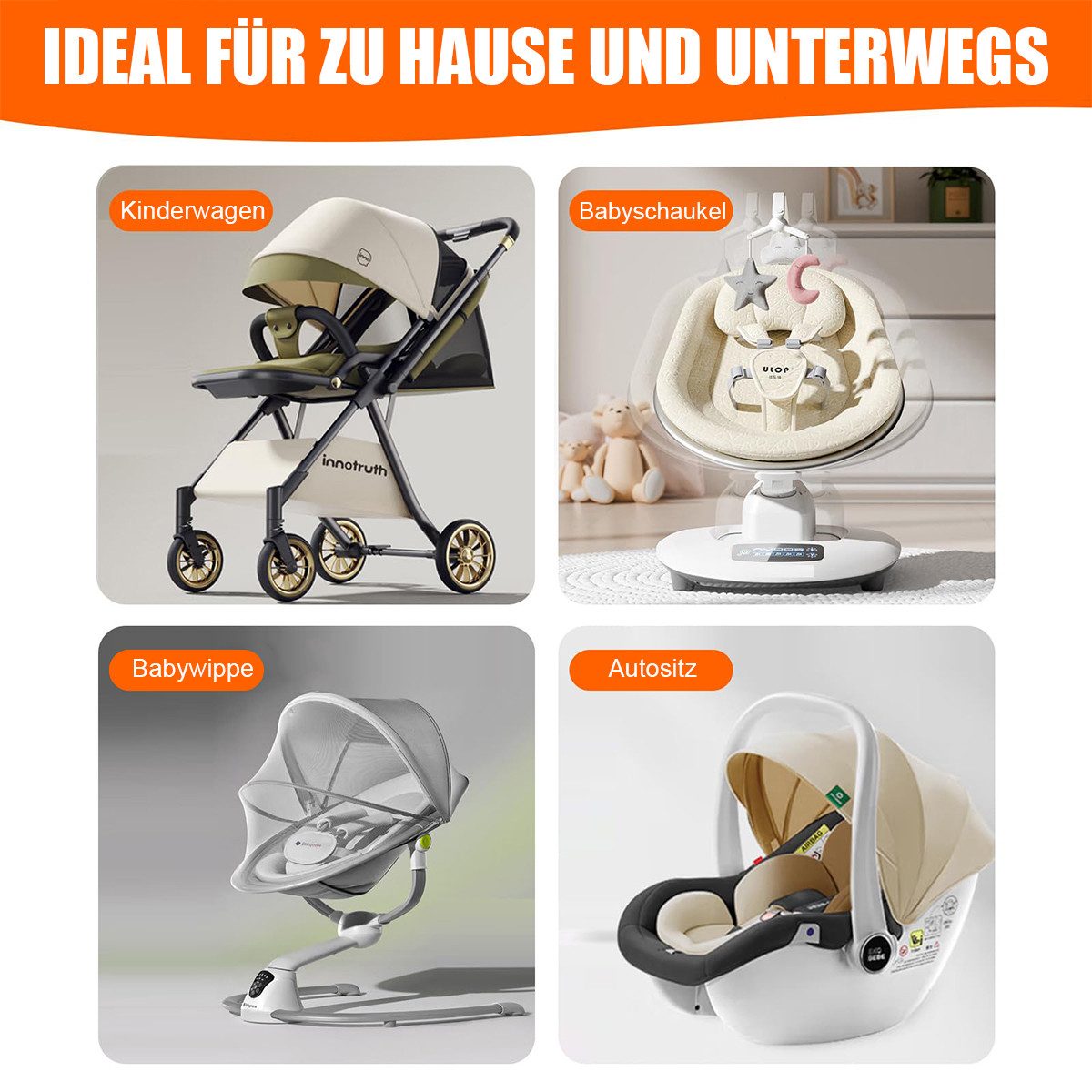 DOPWii Babykissen Babykissen für Neugeborene,Lagerungskissen Kopfkissen, fl günstig online kaufen