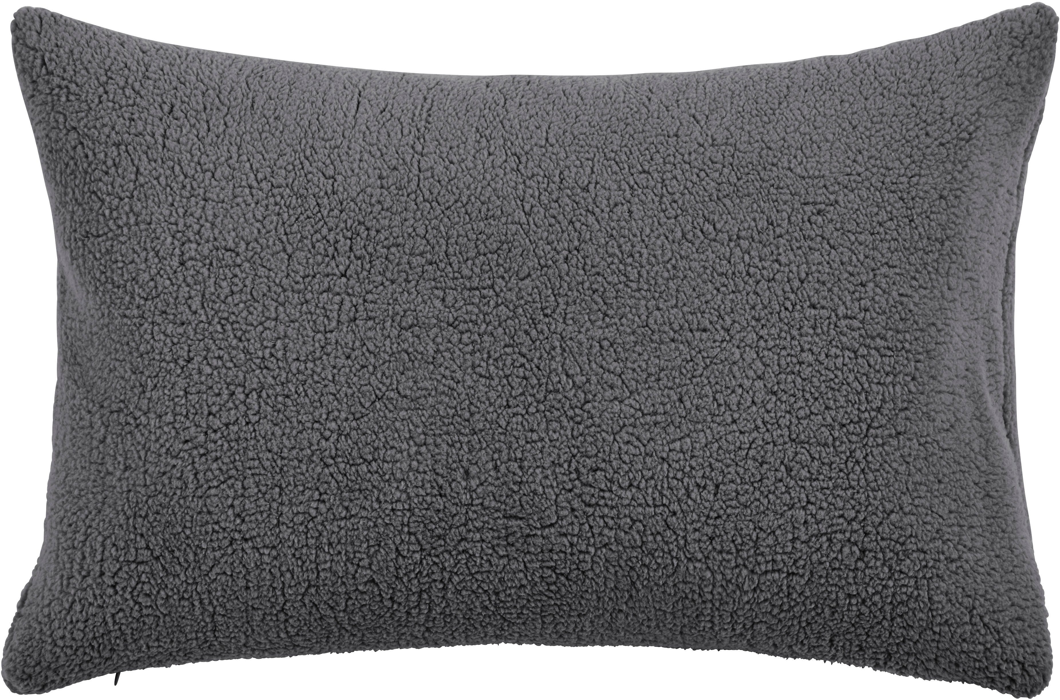 done.® Kissenhülle Soul, (1 Stück), Einfarbige Kissenhülle aus weichem Teddy-Plüsch, soft und flauschig