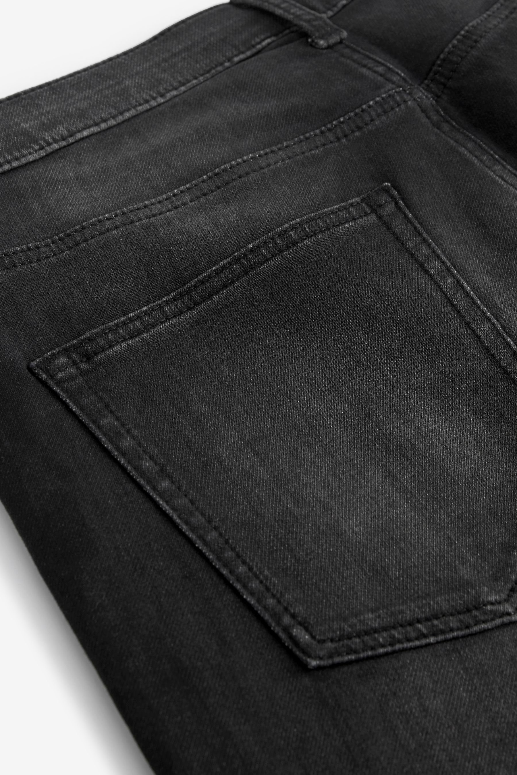 (1-tlg) Skinny Motion Flex Skinny-fit-Jeans Next Black - Stretch Washed Jeans