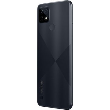 Realme C21 64 GB / 4 GB - Smartphone - cross black Smartphone (6,5 Zoll, 64 GB Speicherplatz)