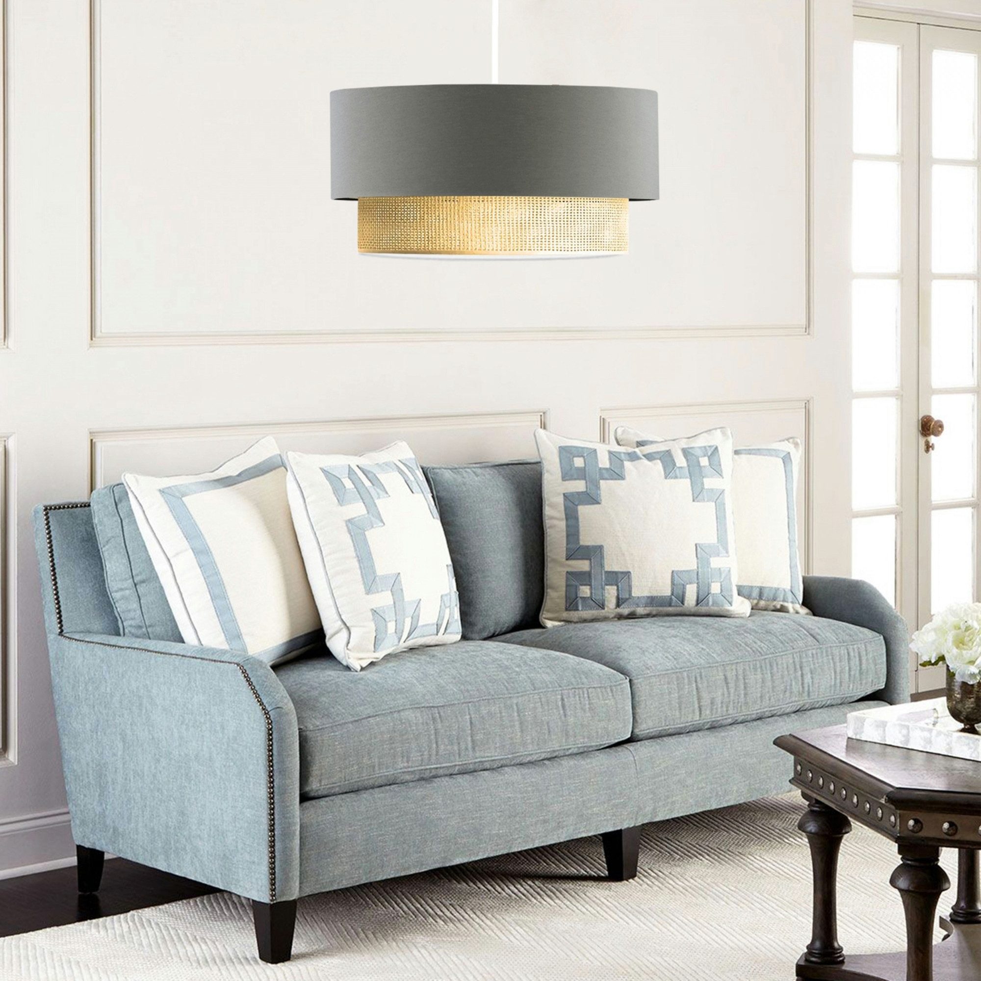 lux.pro Hängeleuchte, ohne Leuchtmittel, »Loughborough« Hängeleuchte 1 x E2 günstig online kaufen