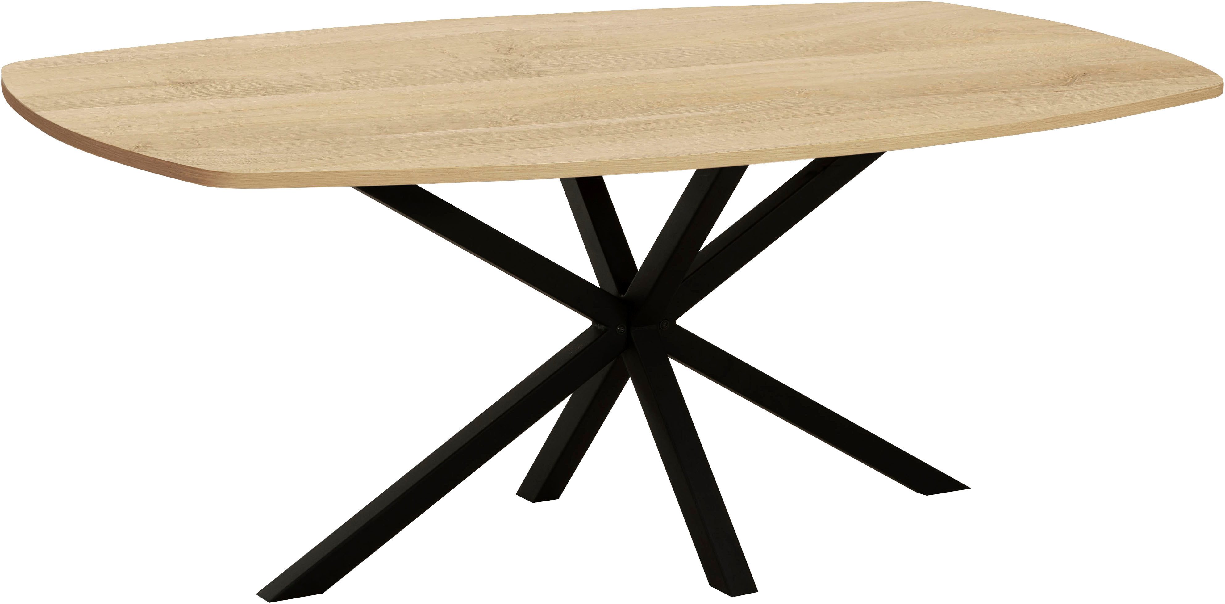 OMG Design Esstisch Kent (1-St), Hochwertige Melamin-Tischplatte mit Metallgestell