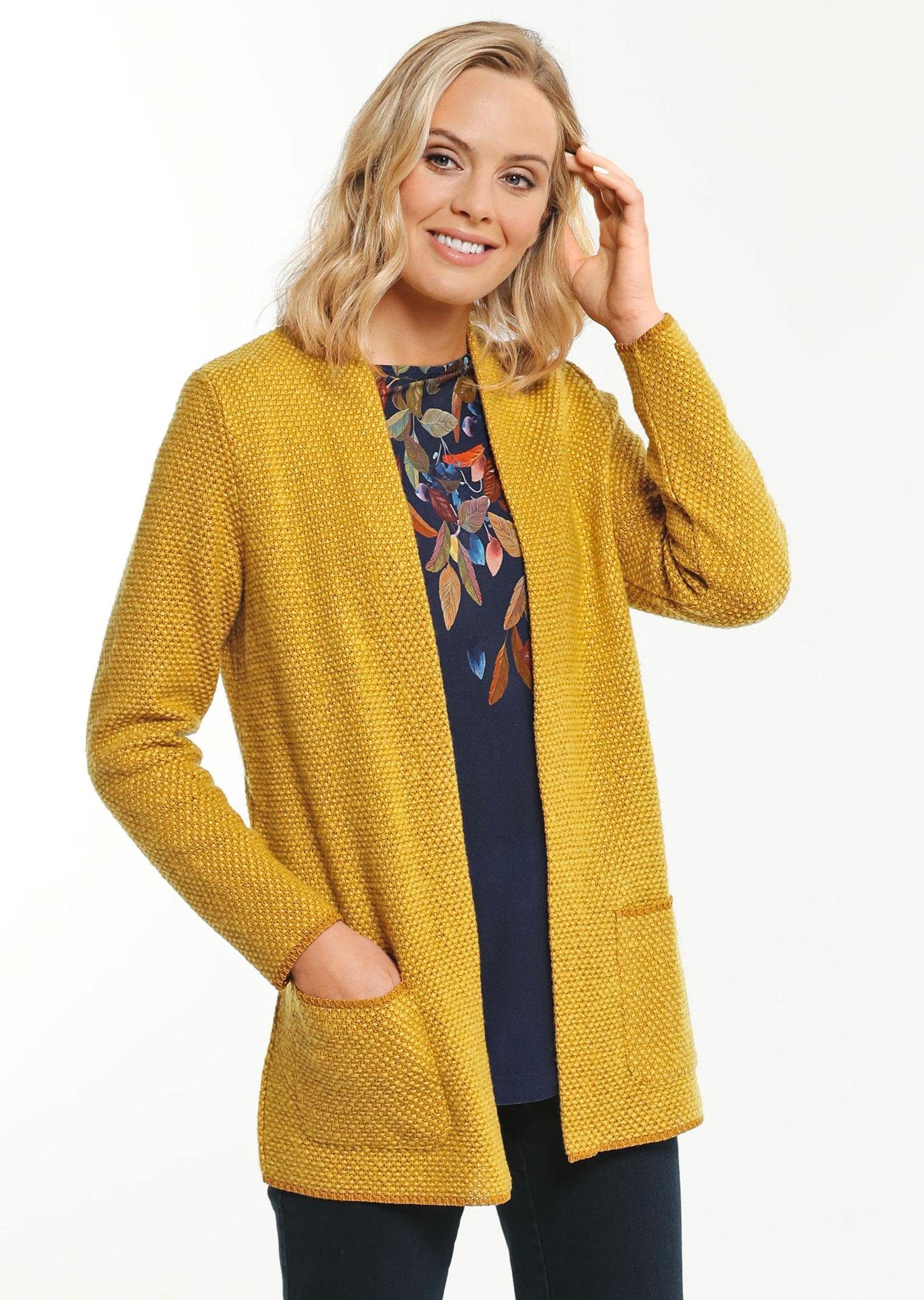 GOLDNER Strickjacke Kurzgröße