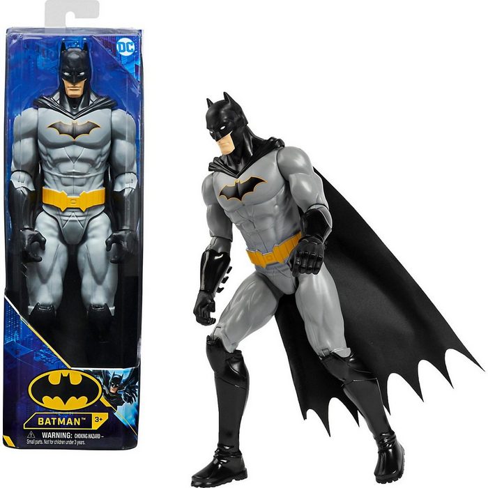 Spin Master Actionfigur Batman 30cm BATMAN Grey Rebirth-Actionfigur -