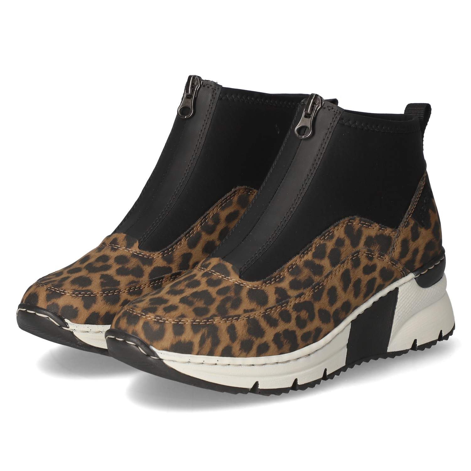 Rieker Rieker N6352-90 Damen Textil & Synthetik mehrfarbig Schlupfstiefel günstig online kaufen