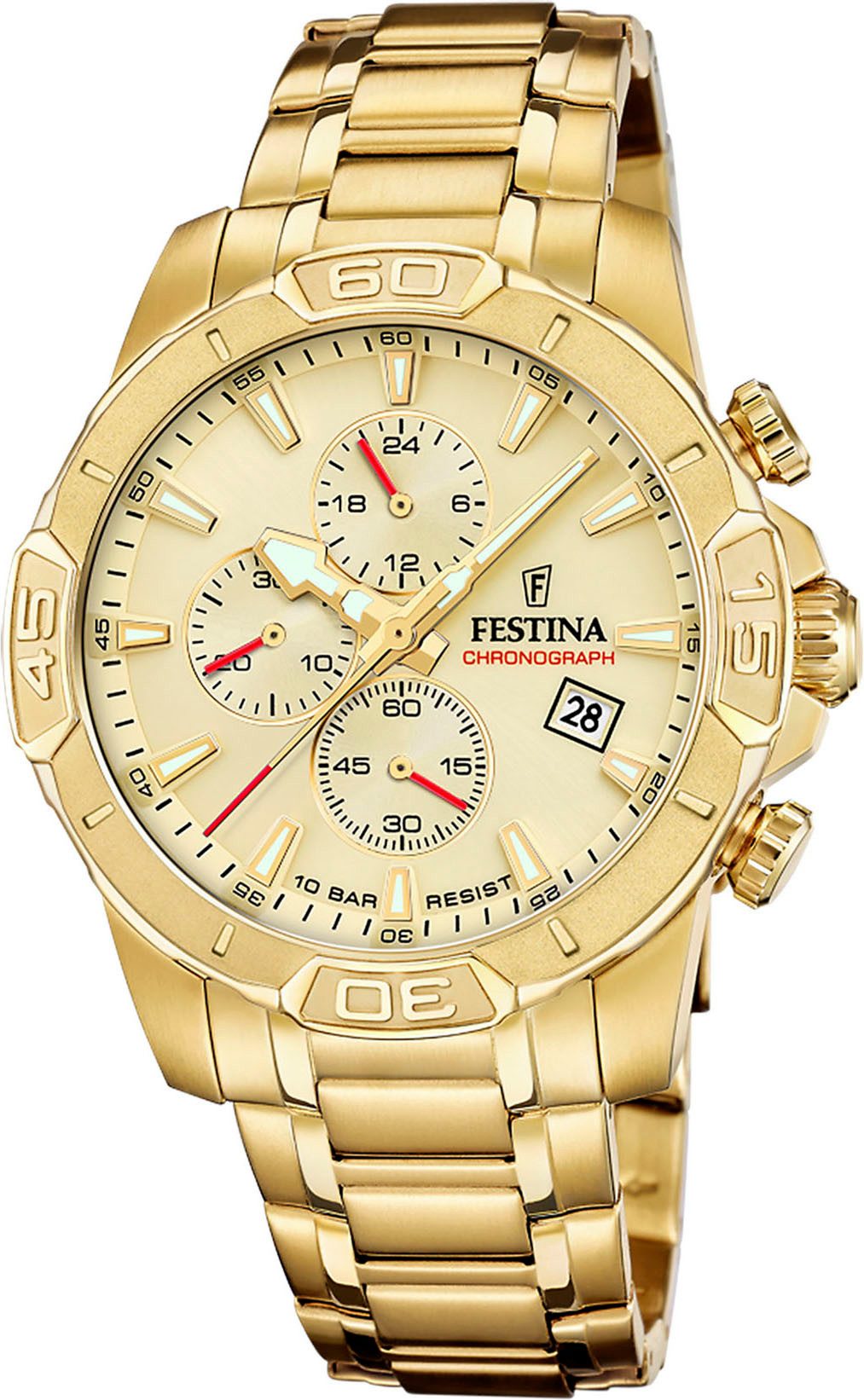 Festina Chronograph Timeless Chronograph F20705/2, Quarzuhr, Armbanduhr, He günstig online kaufen