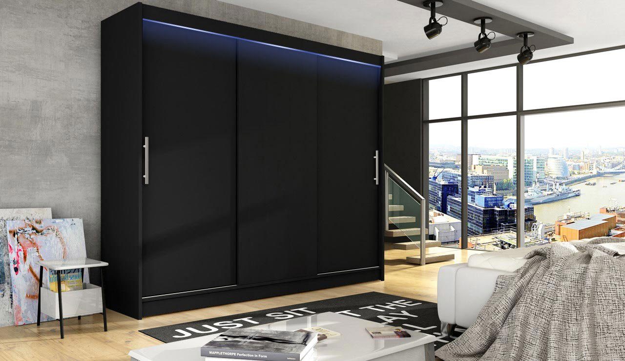 MIRJAN24 Kleiderschrank Aston II (mit Schiebetüren, günstig online kaufen