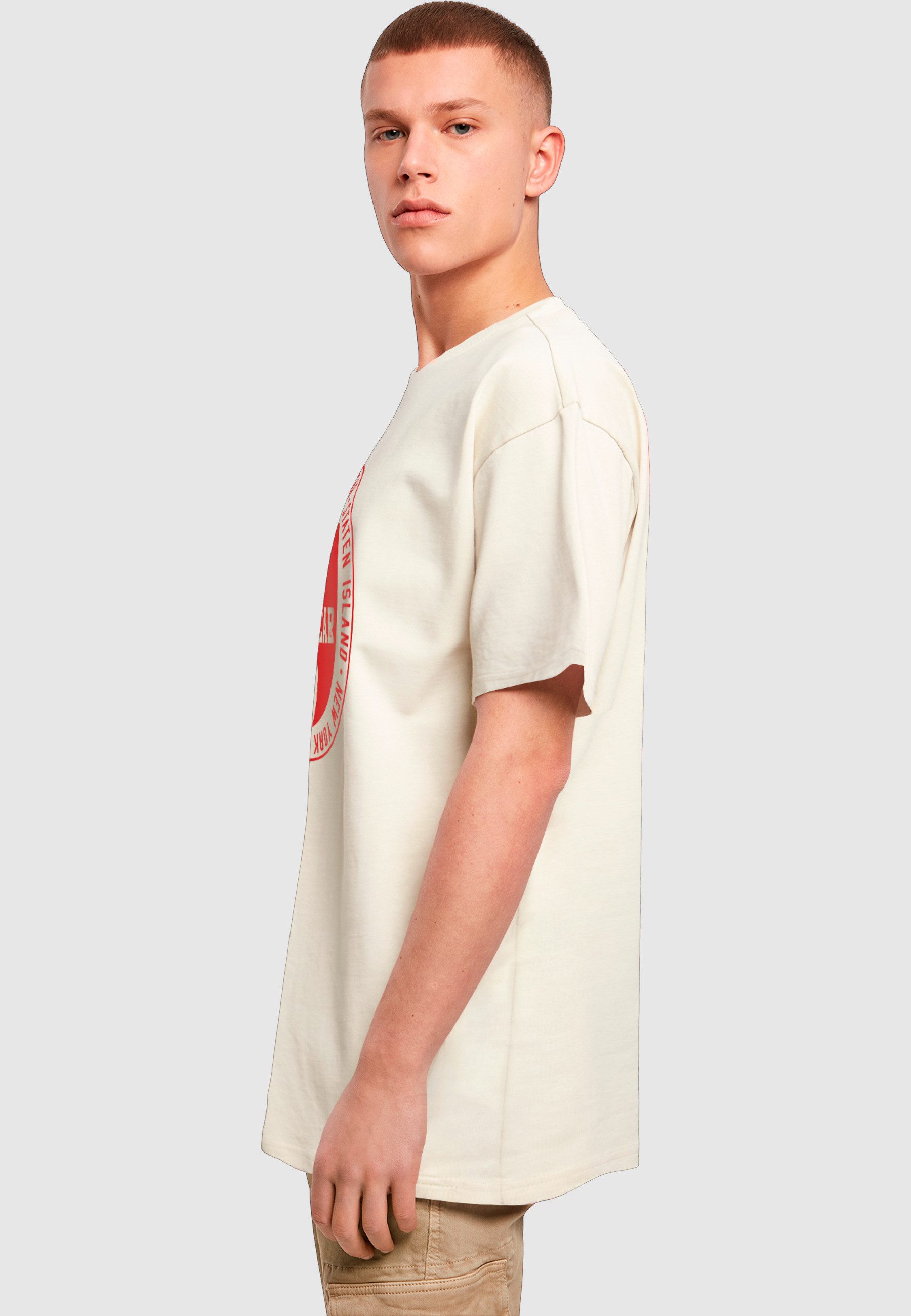 MisterTee T-Shirt MisterTee Herren WU Wear Circle Logo Oversize Tee (1-tlg)