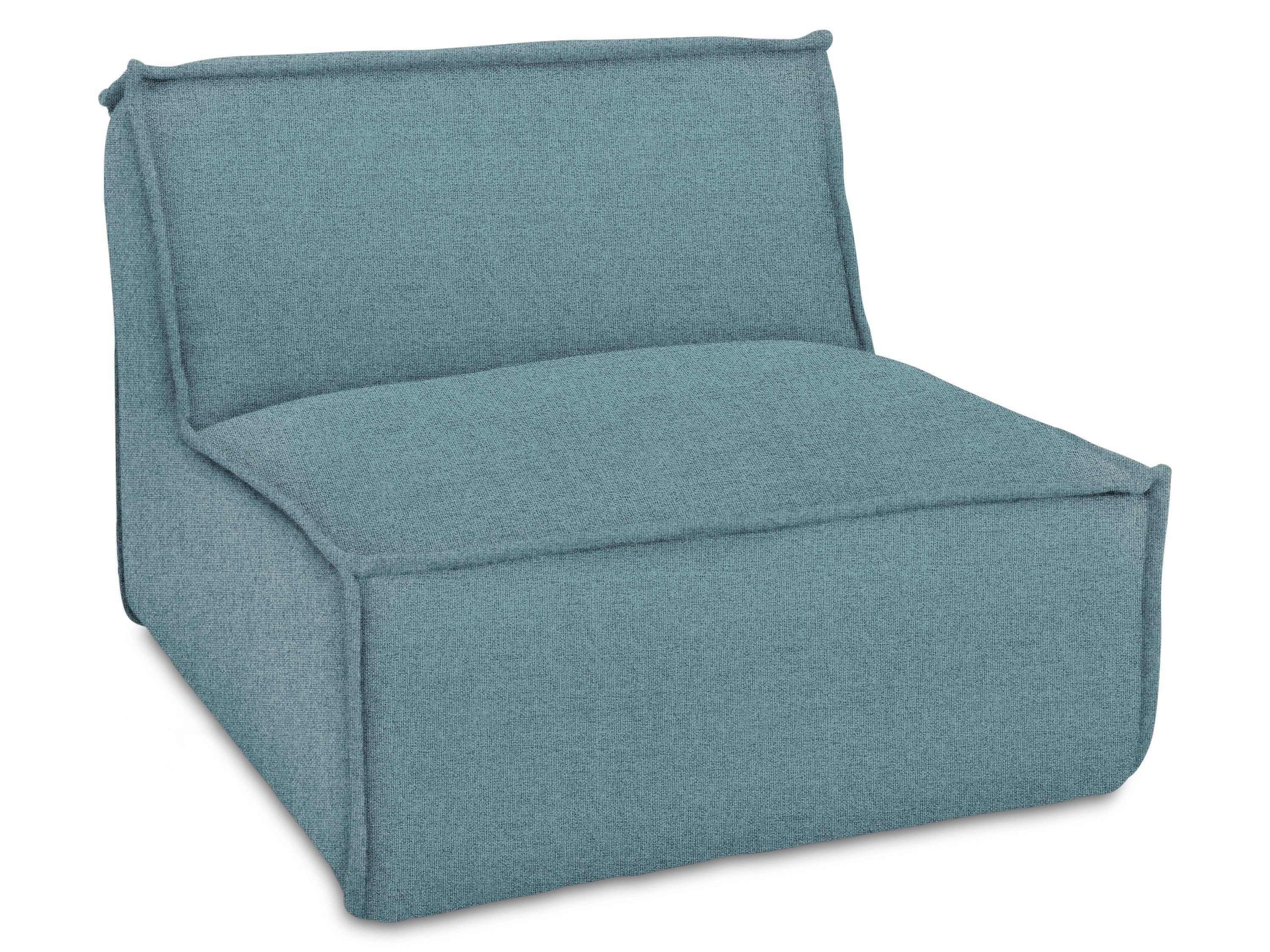Sansibar Sofa Sitzelement, Sitzelement SANSIBAR Rantum (BHT 90x79x110 cm) BHT 90x79x110 cm blau 14