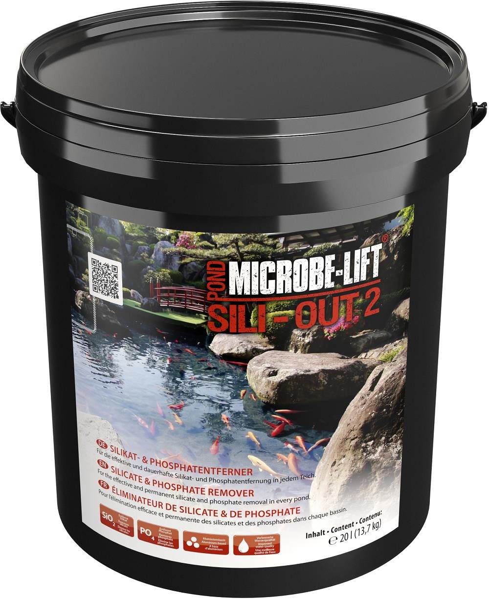 ARKA Biotechnologie GmbH Filtersubstrat Microbe-Lift Sili-Out 2 Teich Silikat- & Phosphatentferner 20 Liter