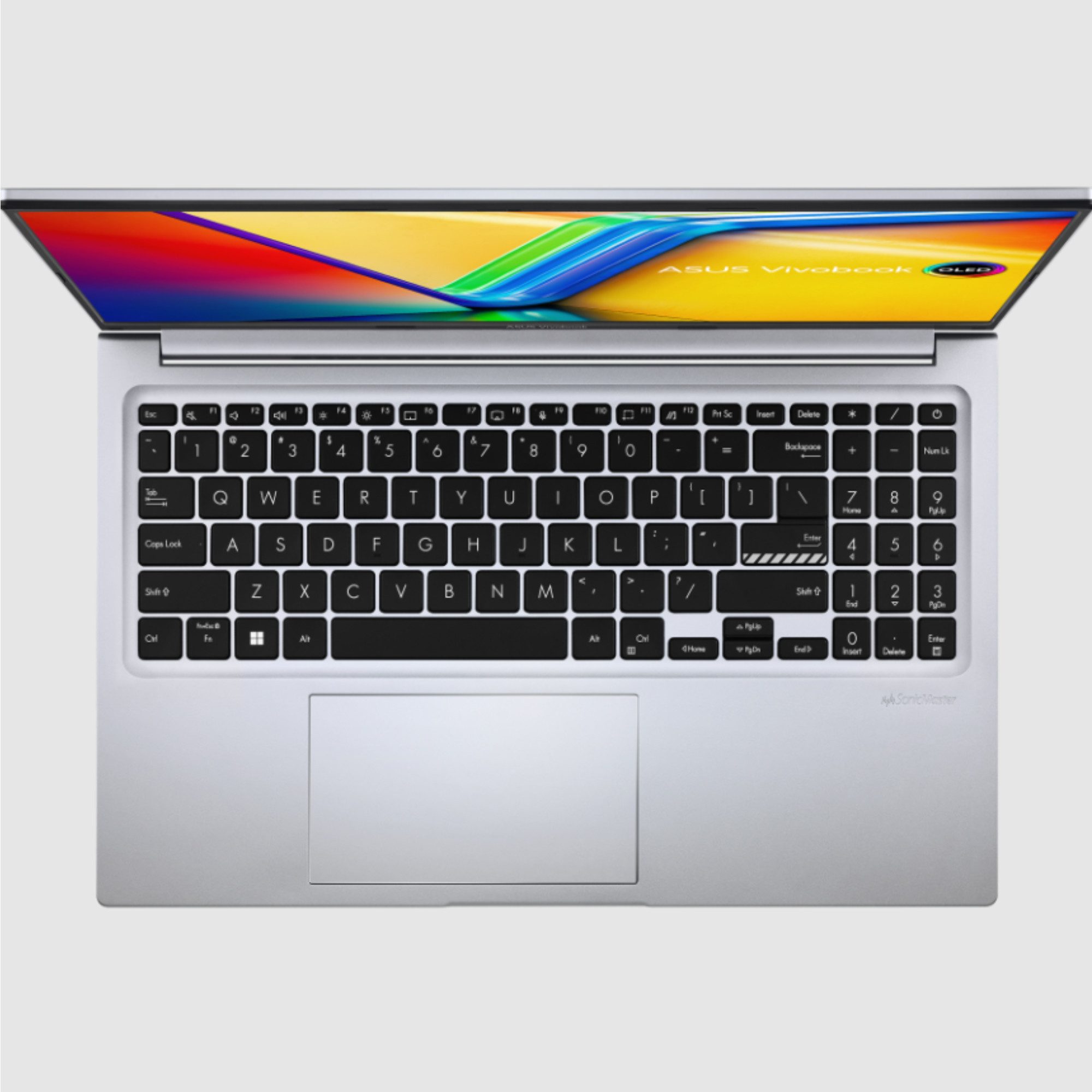 Asus Vivobook X15 - Core 7, beleuchtete Tastatur Business-Notebook (39 cm/15.6 Zoll, Intel Intel Core 7 150U, Intel Graphics, 8 GB, 256 GB SSD, Windows 11Pro+Office 2024Pro, beleuchtete Tastatur)