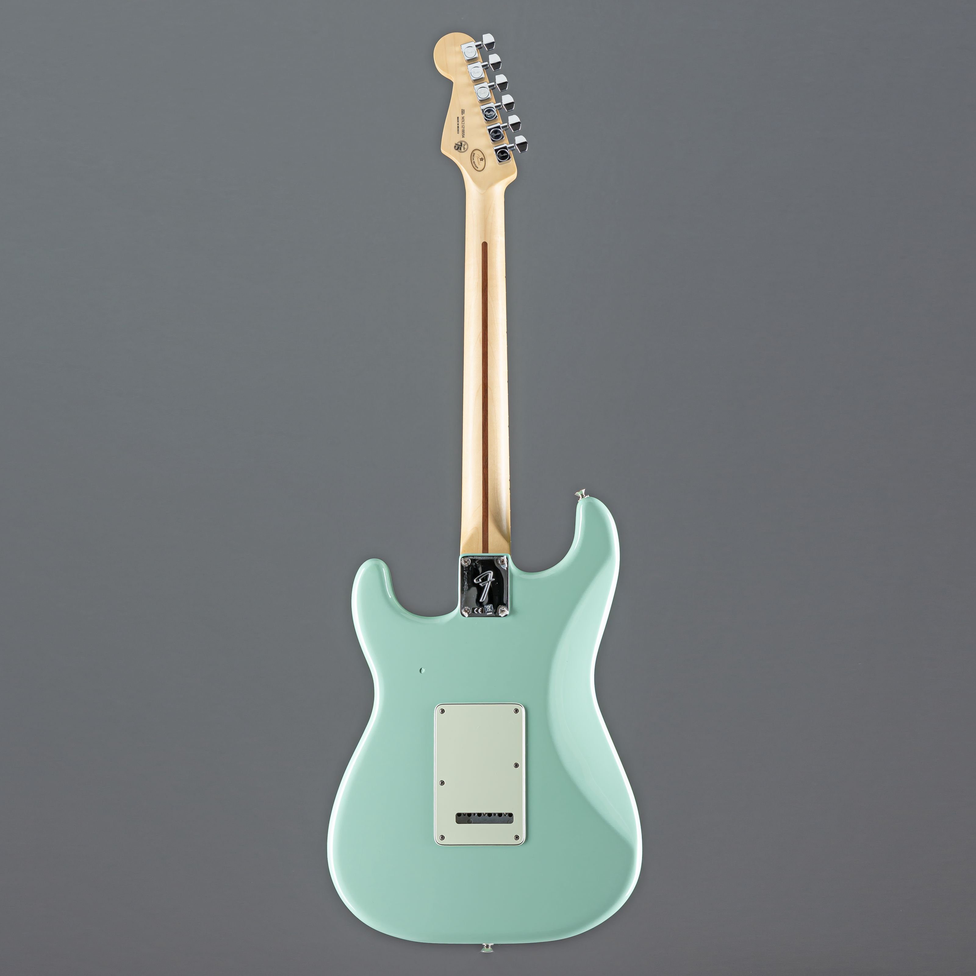 Fender E-Gitarre, E-Gitarren, ST-Modelle, Player Stratocaster MN Surf Green - E-Gitarre