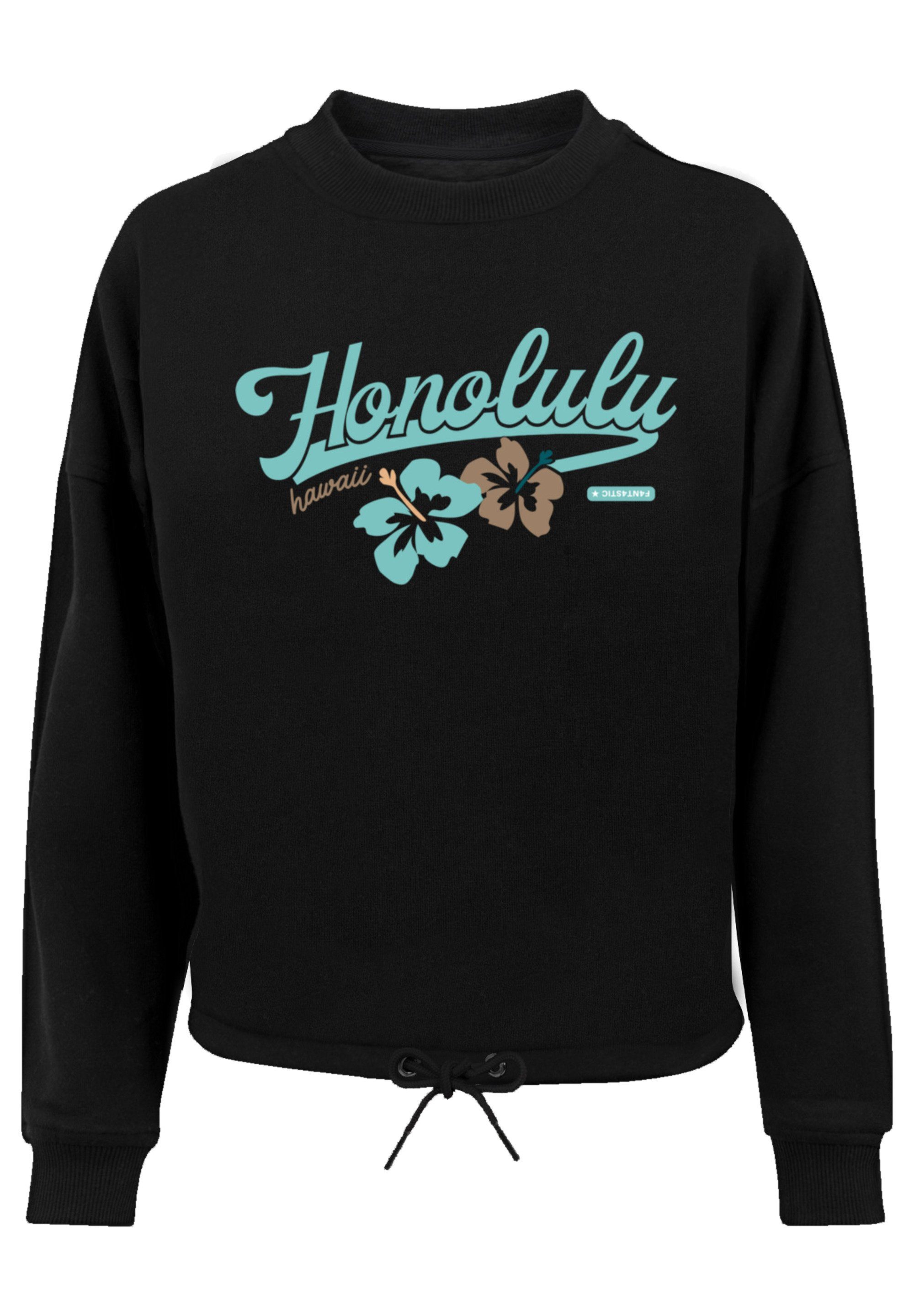 Honolulu schwarz Sweatshirt Print F4NT4STIC