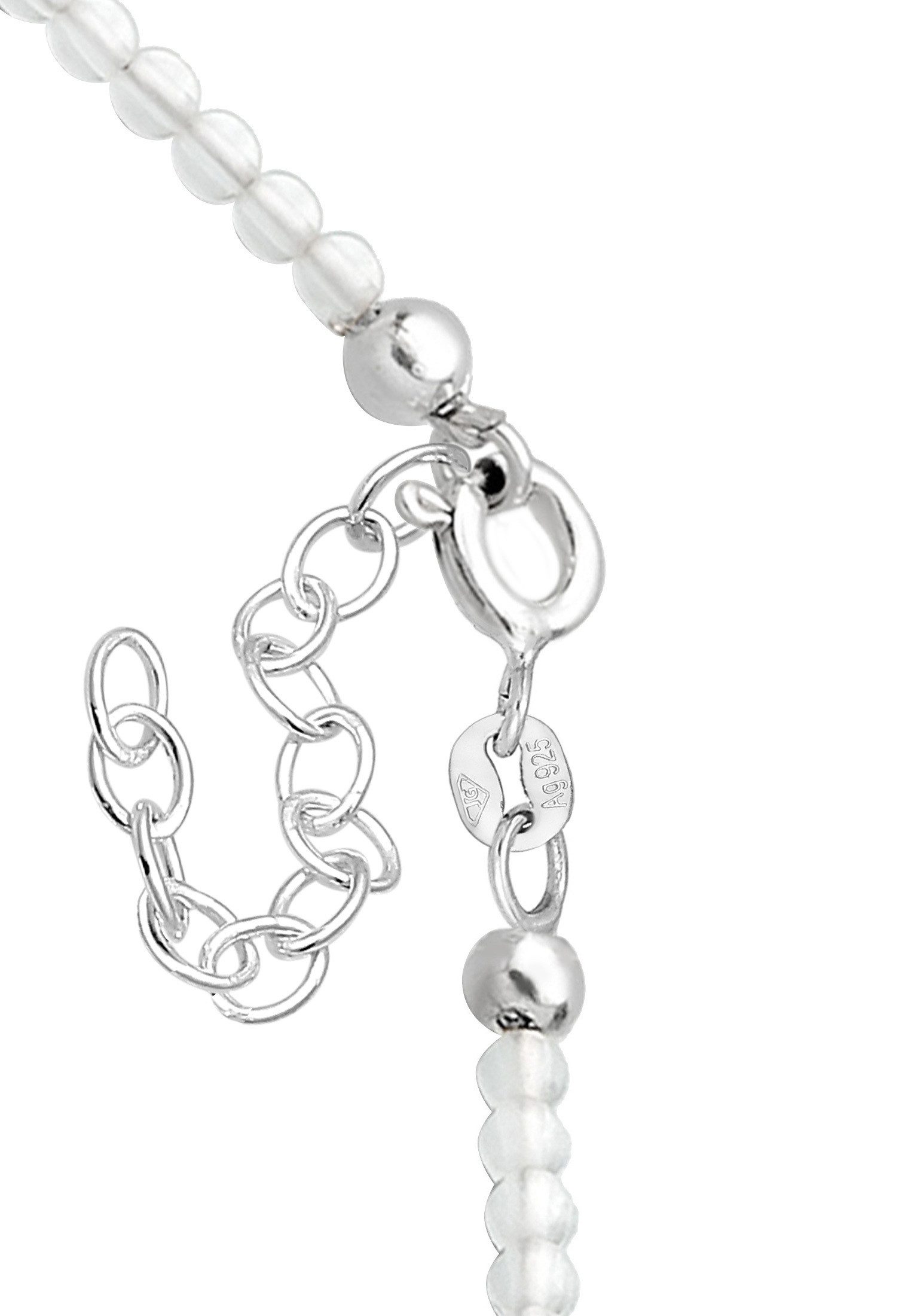 Elli Armband Stern Bergkristall Weiß 925 Sterling Silber (kein Set, 1-tlg), Sterne