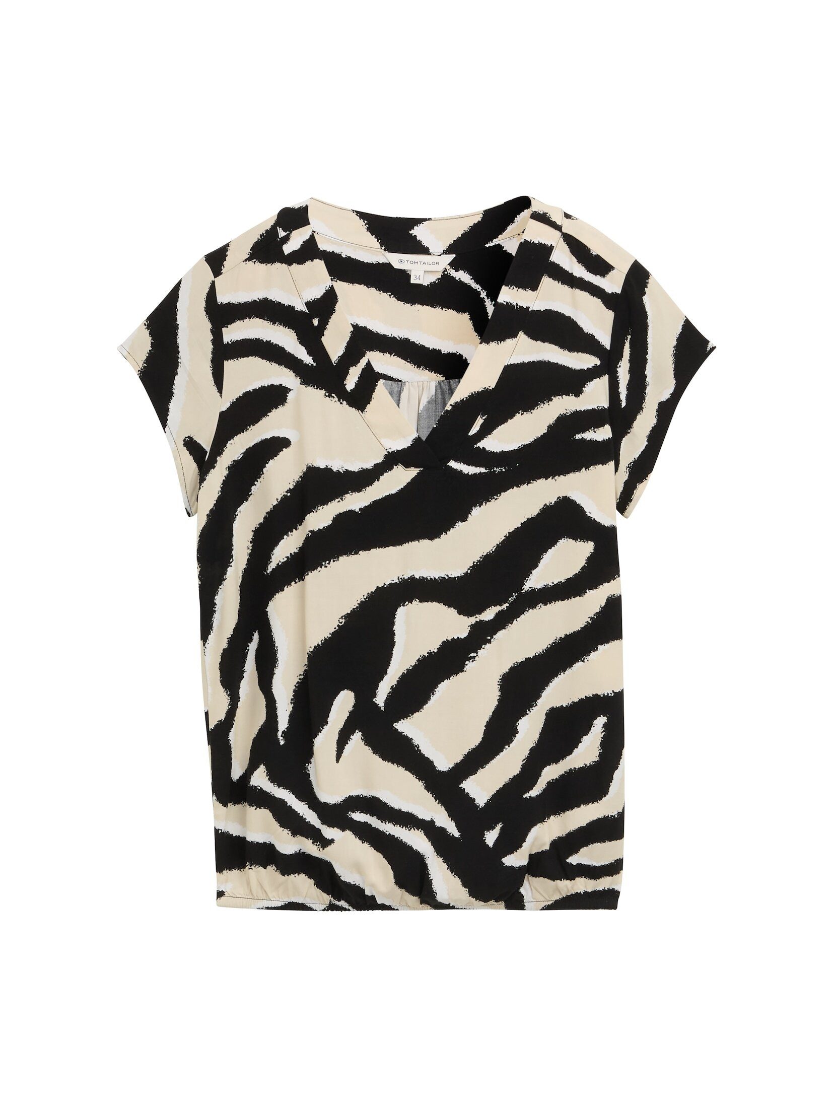 TOM TAILOR Blusentop Bluse mit Muster günstig online kaufen