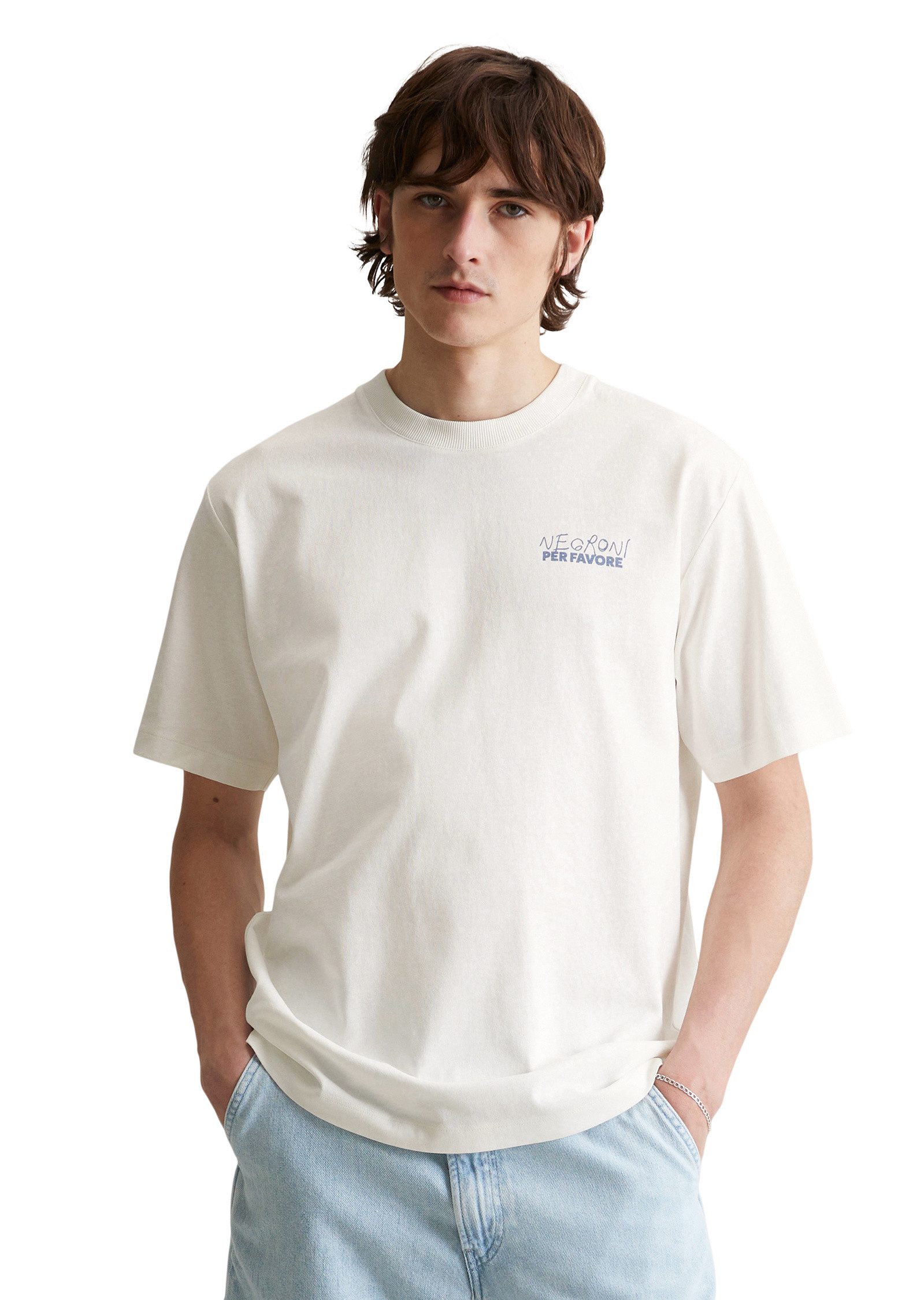 Marc O'Polo DENIM T-Shirt mit Print günstig online kaufen