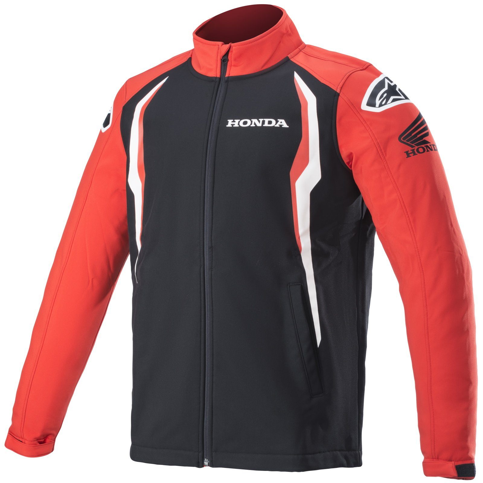 Alpinestars Motorradjacke Alpinestars Honda Softshell Jacke rot / schwarz