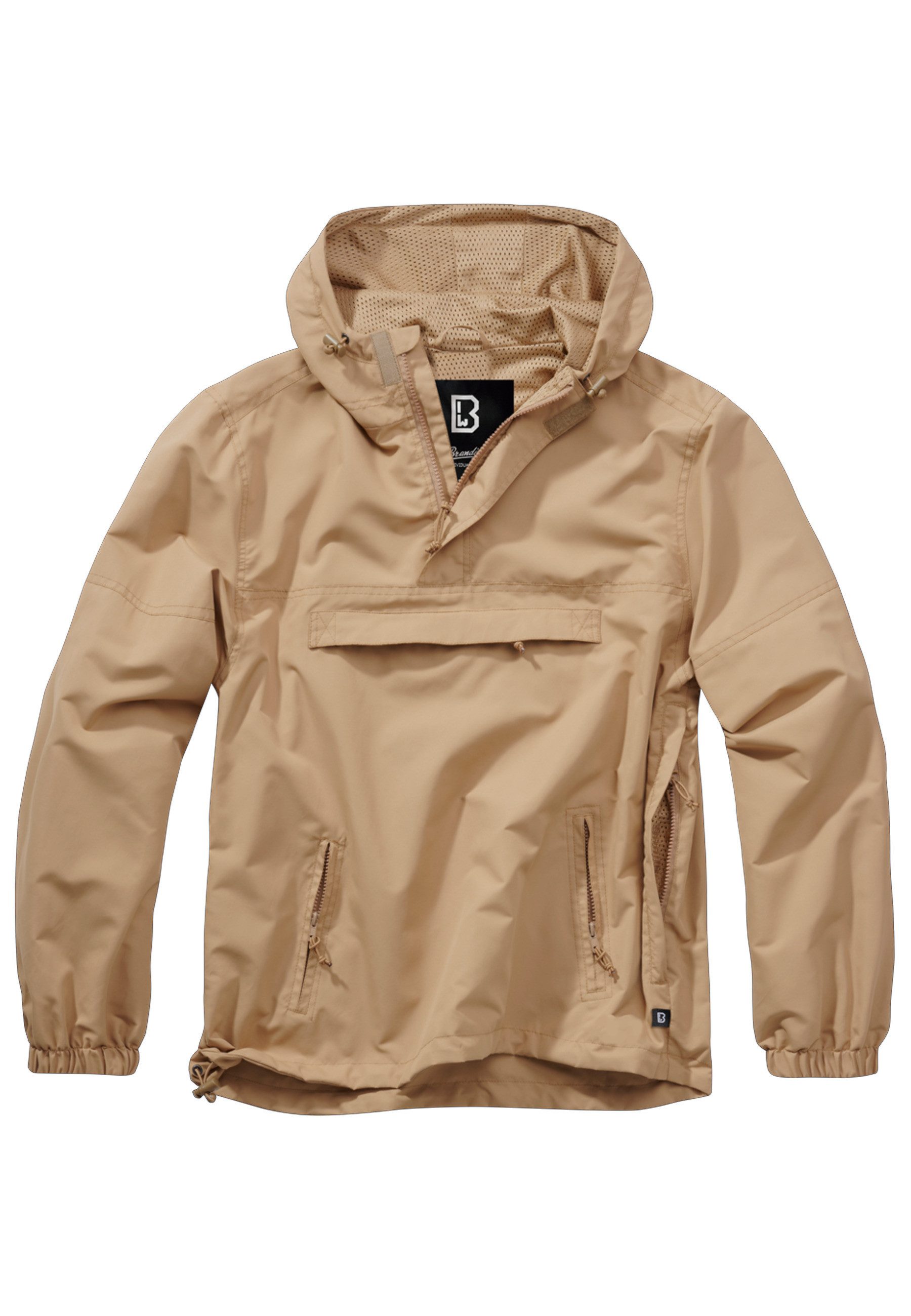 Brandit Allwetterjacke Brandit Herren Summer Pull Over Jacket (1-St)
