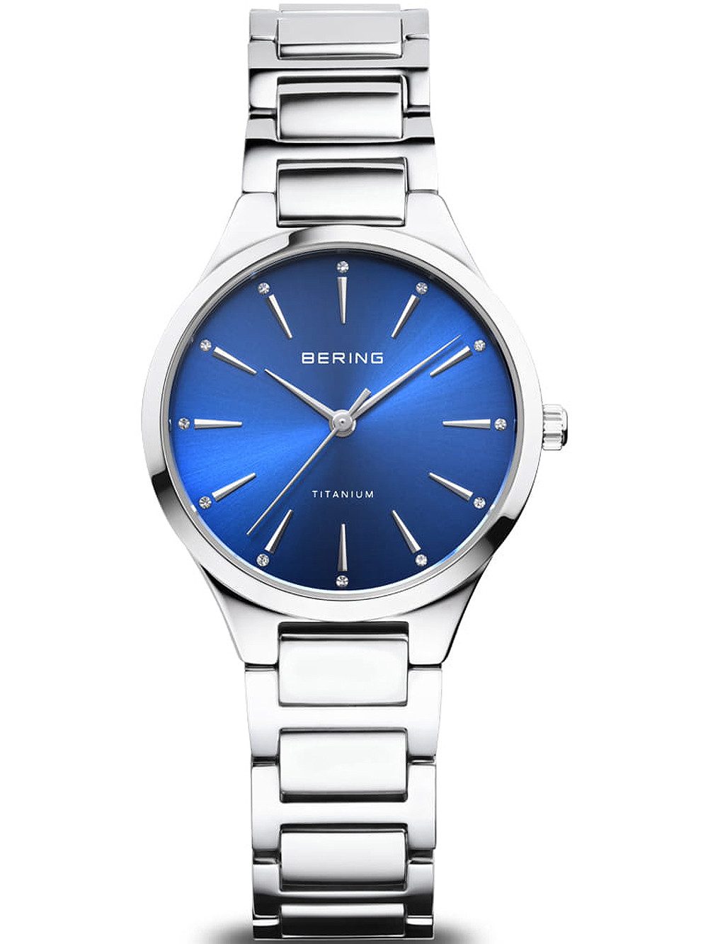 Bering Quarzuhr Bering 15630-707 Damenuhr Titanium 30mm 10ATM Bering 15630-707 Damenuhr Titanium 30mm 10ATM