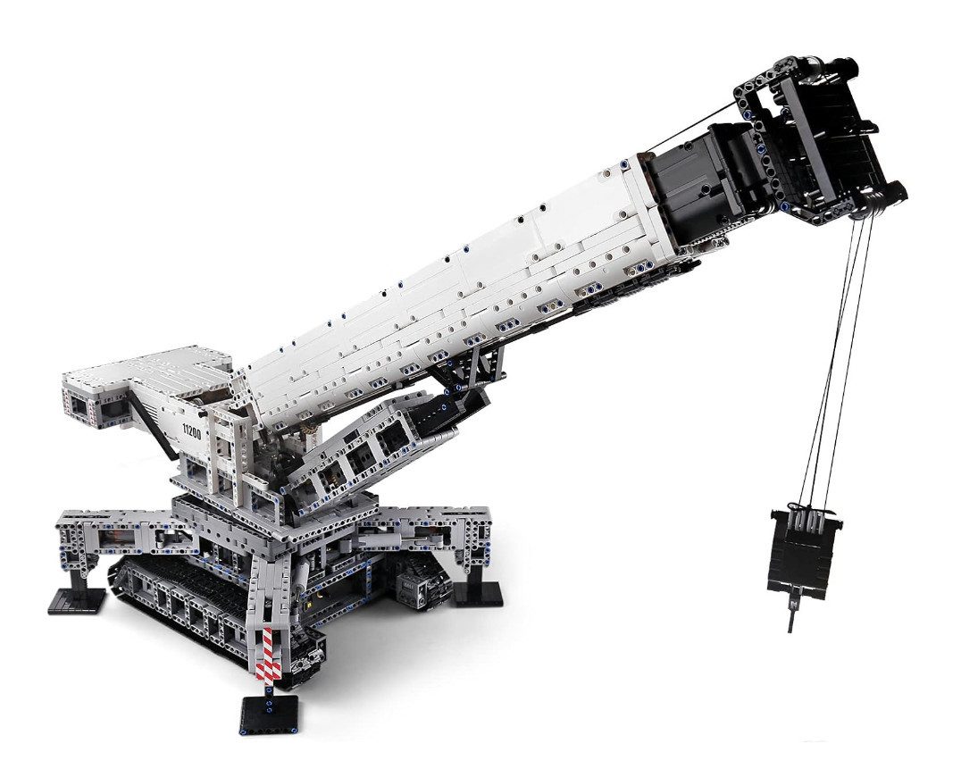 Mould King 17002 Crawler Crane Konstruktions-Spielset, (4000 St) – Bild 3 von 5
