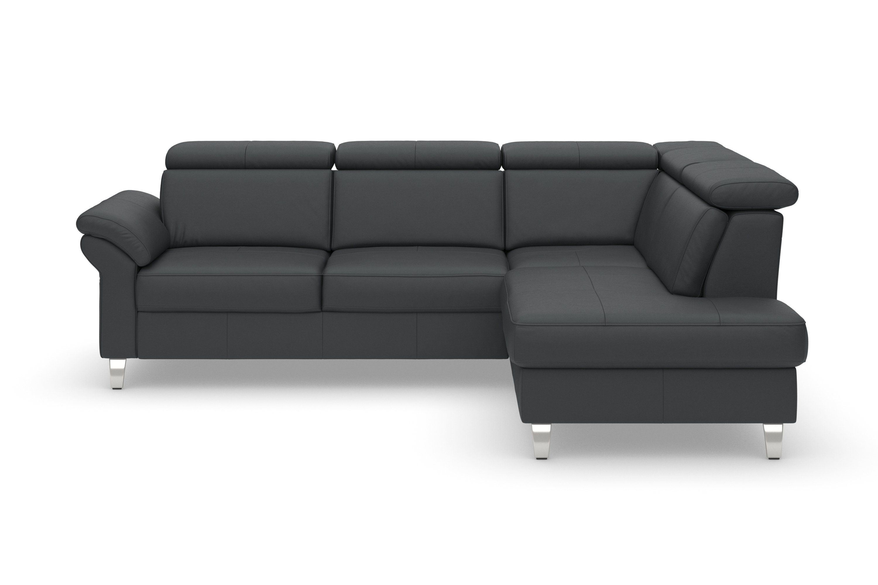 sit&more Ecksofa Arngast L-Form, inklusive Kopfteilverstellung und Federkern