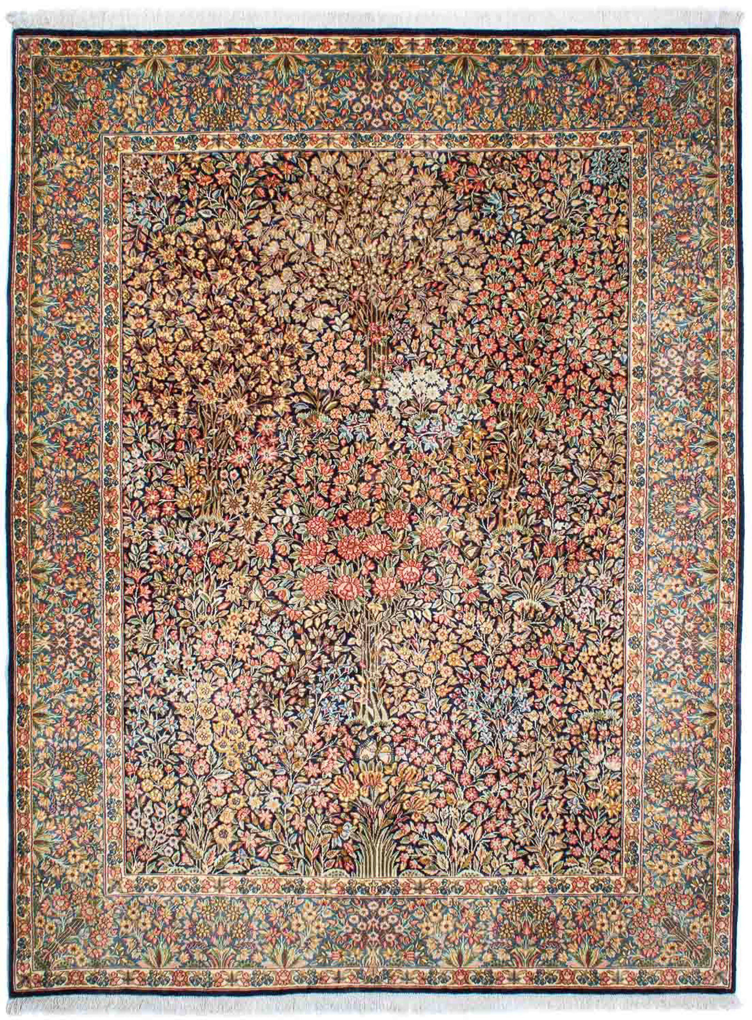 Orientteppich Perser - Royal - mehrfarbig, x 234 10 Höhe: mit mm, rechteckig, Einzelstück Zertifikat Handgeknüpft, morgenland, 177 - Wohnzimmer, cm