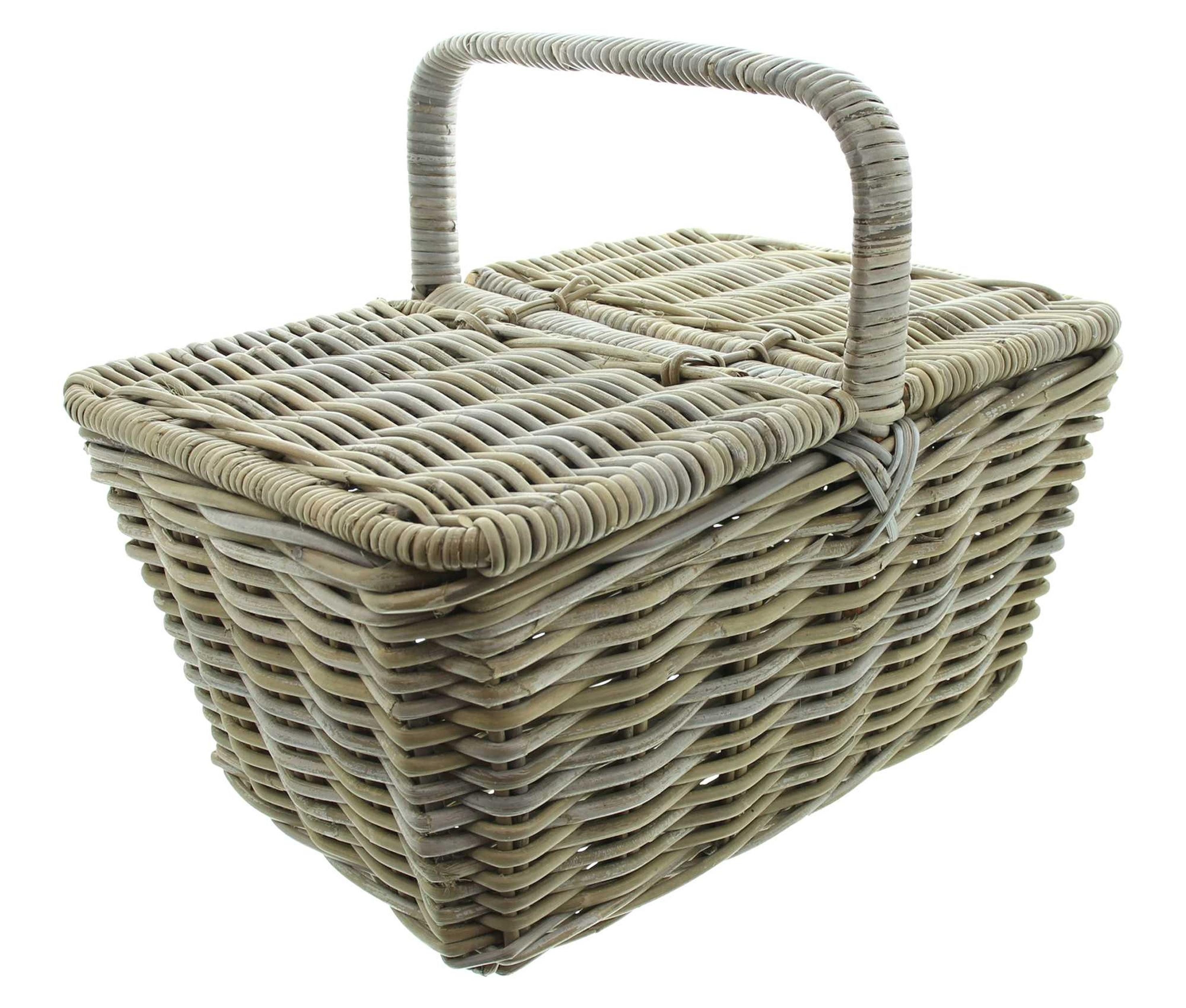 Frank Flechtwaren Allzweckkorb Picknickkorb "Rattan"