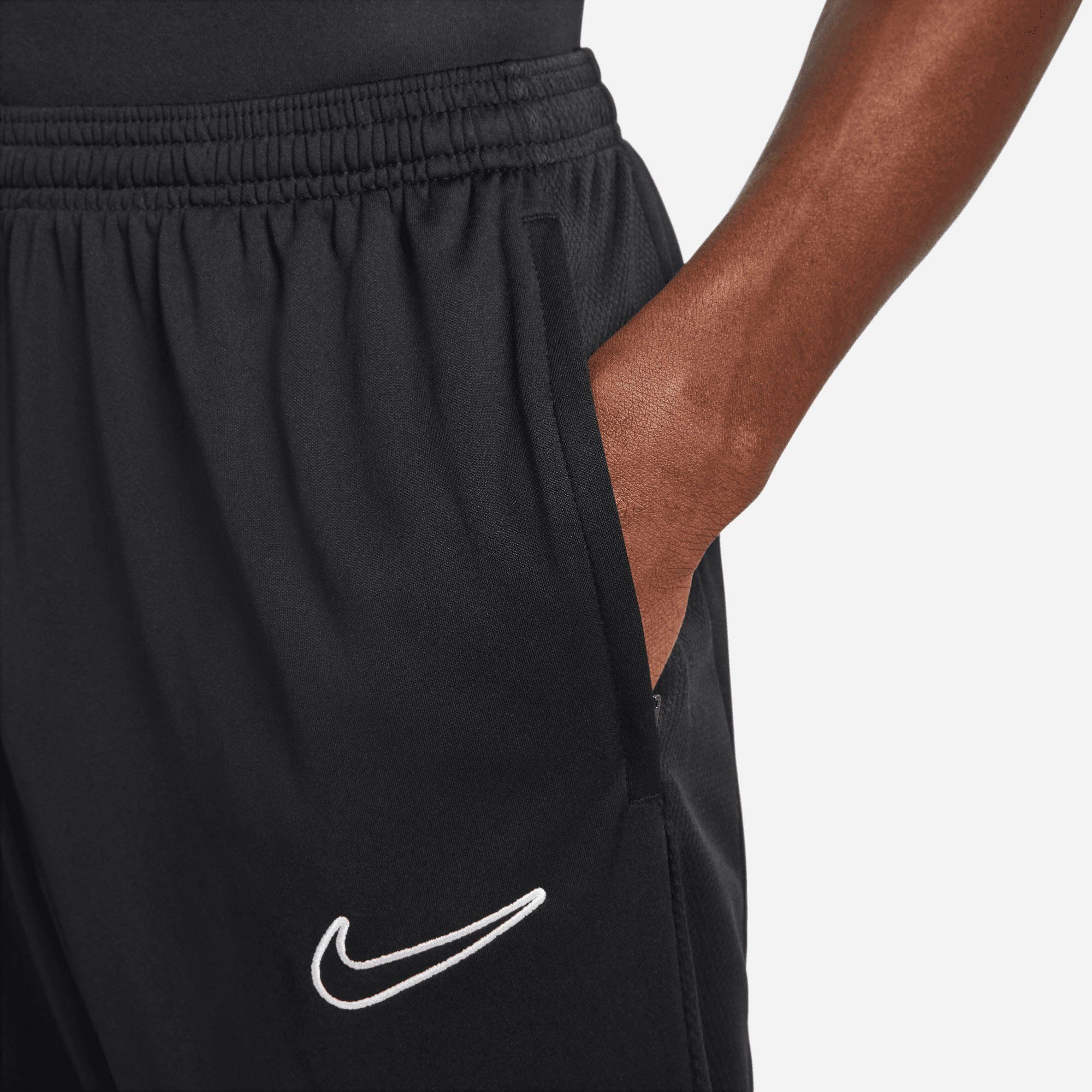 Academy Soccer Trainingshose Dri-FIT Men's BLACK/BLACK/BLACK/WHITE Nike Pants Zippered