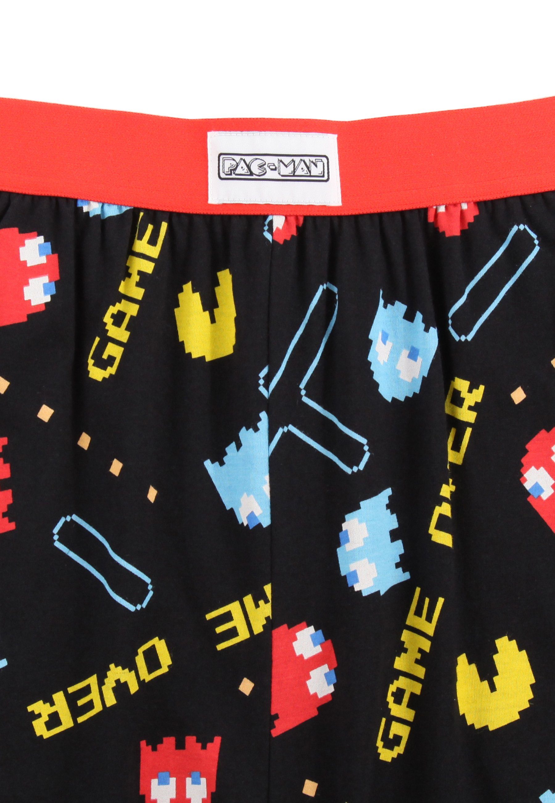 Recovered Loungepants Loungepant Over Pac-Man Game - Black