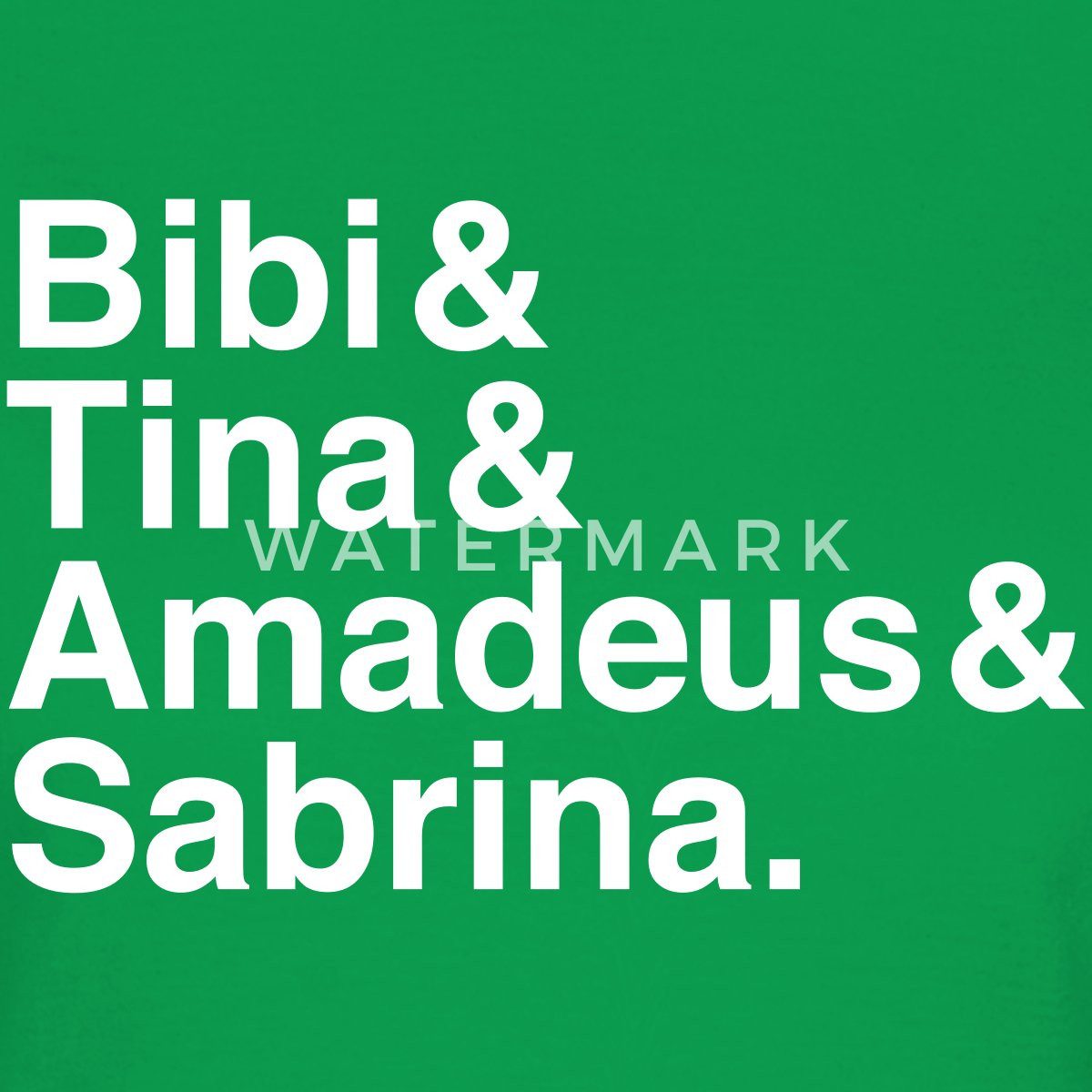Spreadshirt T-Shirt Bibi Und Tina Amadeus günstig online kaufen