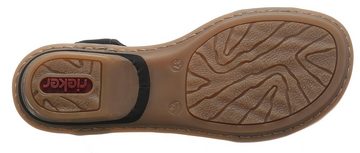 Rieker Sandalette, Sommerschuh, Sandale, Keilabsatz, im modernen Look