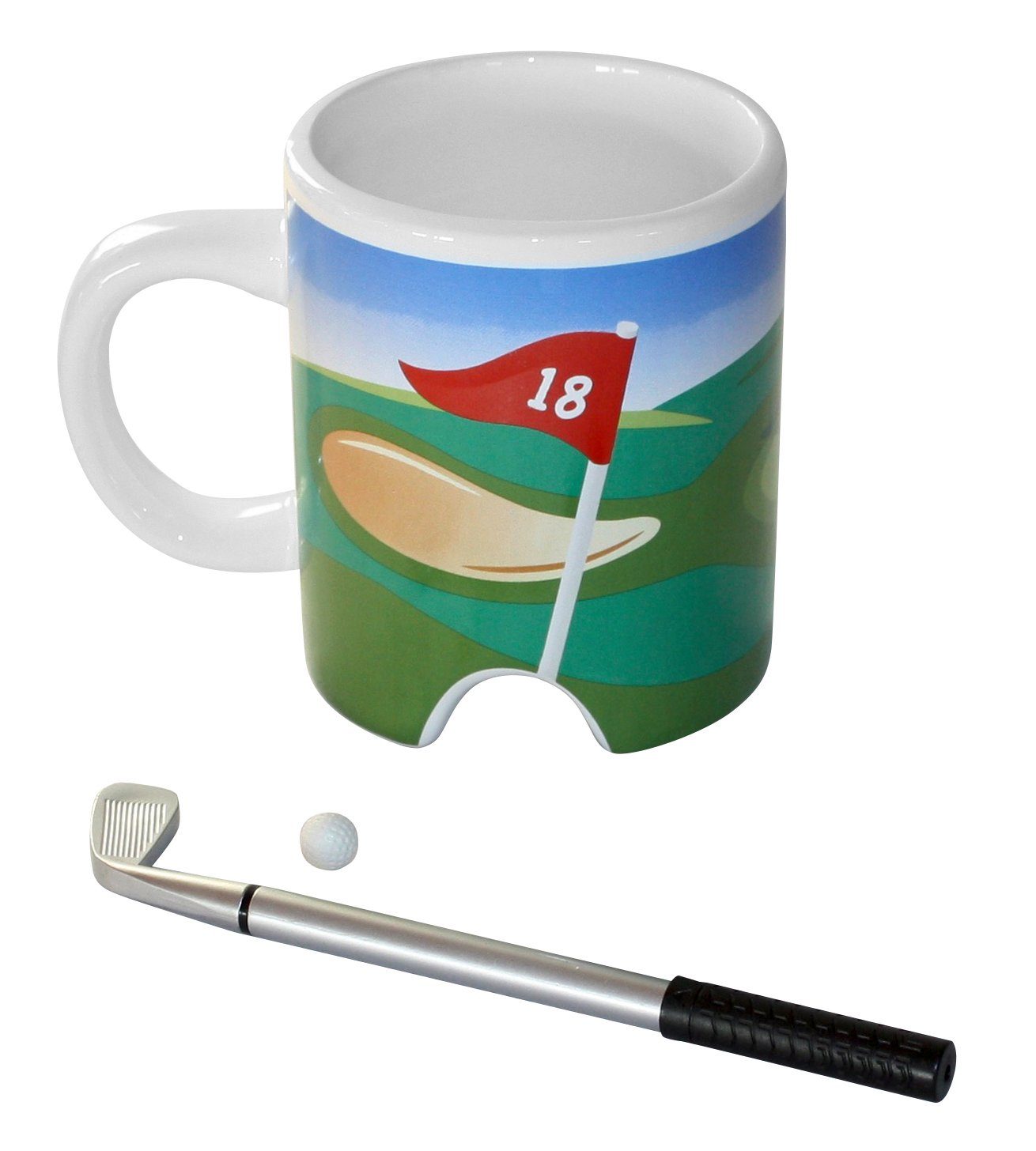 MAGS Tasse »Golf Tasse Hole in One«, Maße: 10x8 cm Tasse aus Keramik