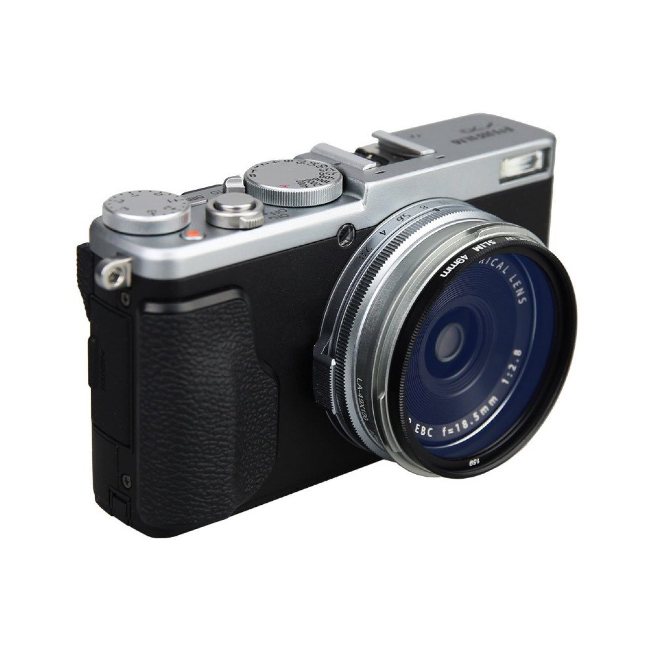 JJC Gegenlichtblende mit Adapterring für FUJI X100 ersetzt LH-X100 Gegenlichtblende
